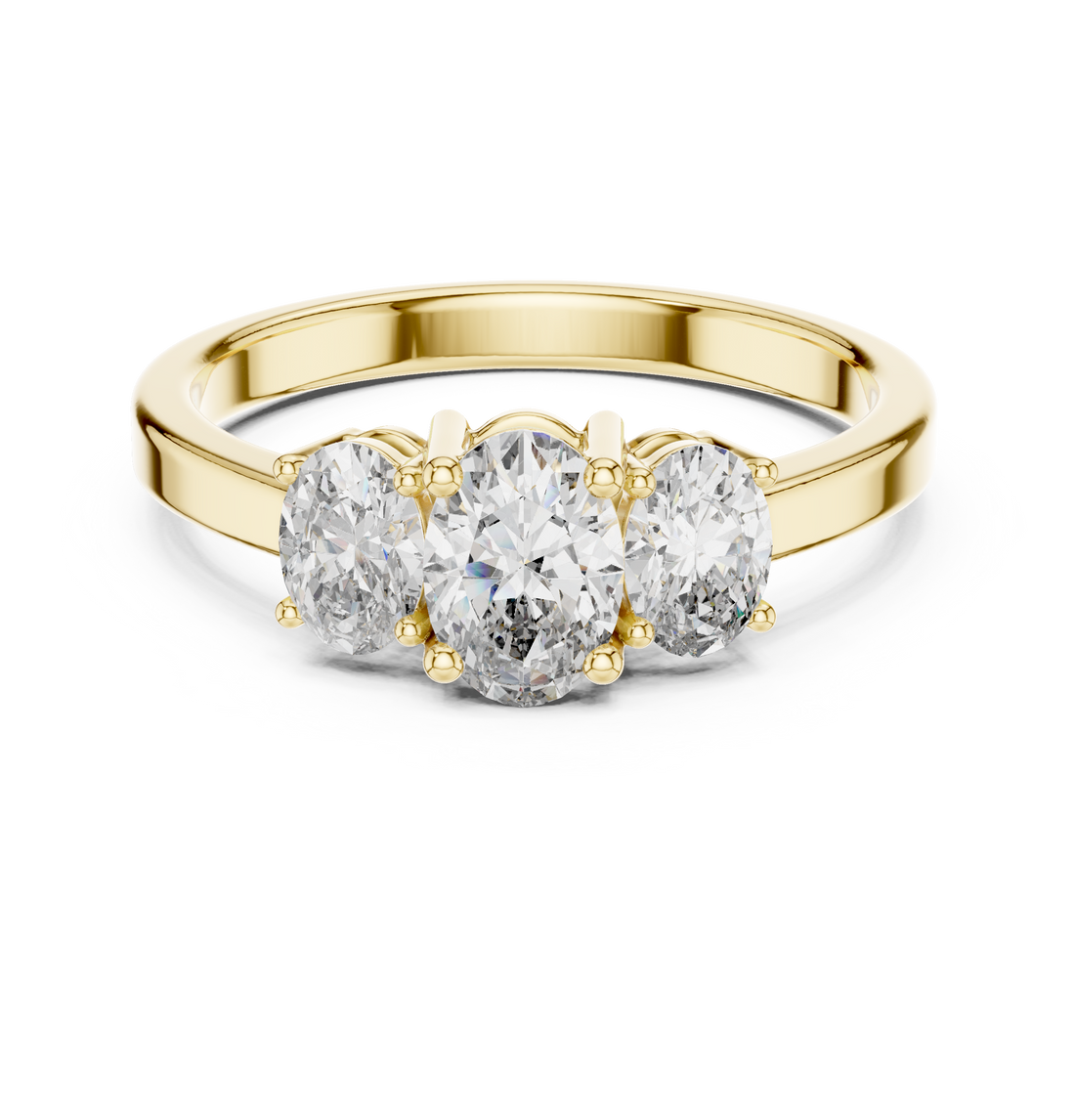 Gold chain bracelet with elegant simplicity.
