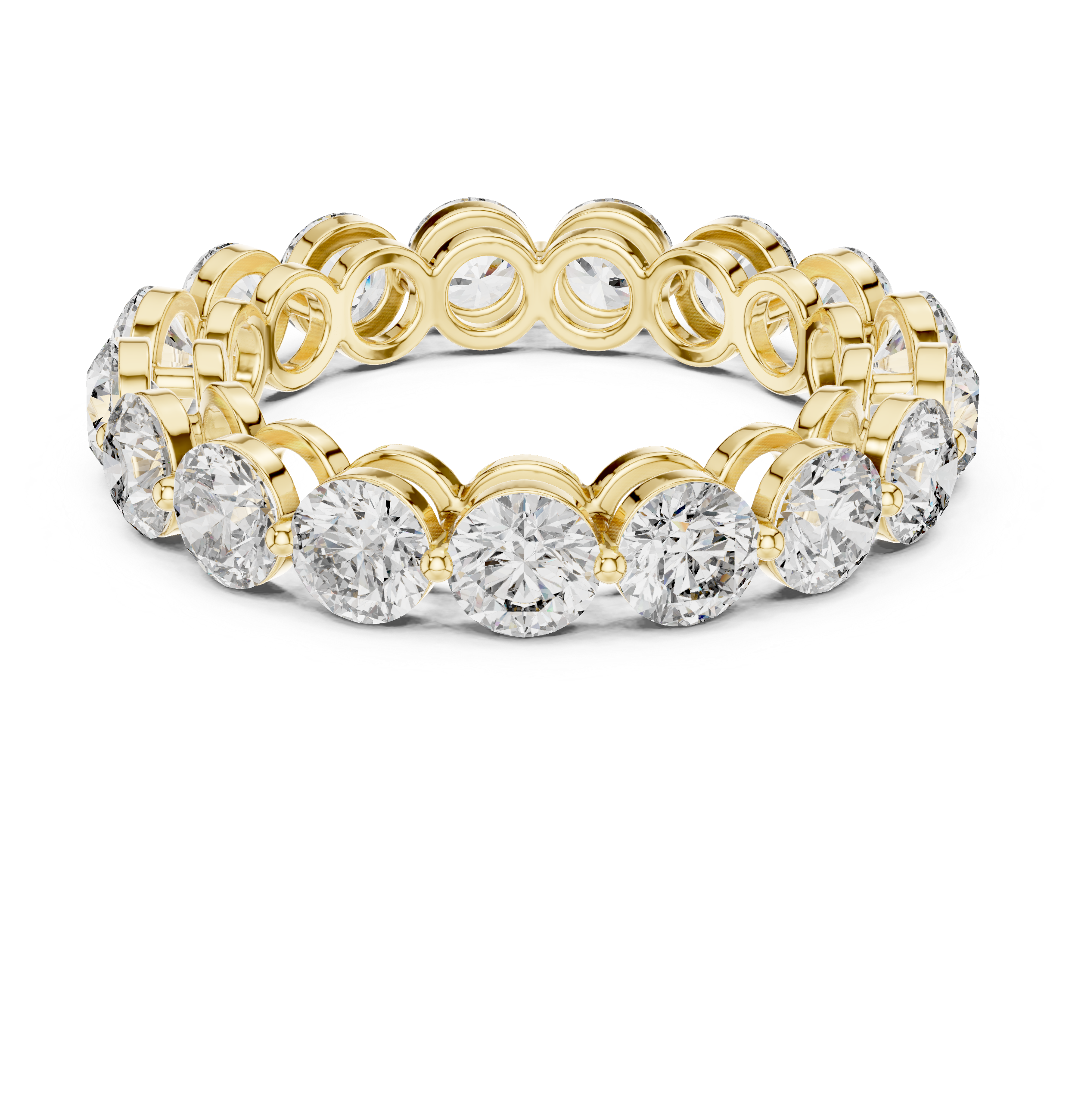 Rope twist bracelet with textured finish.