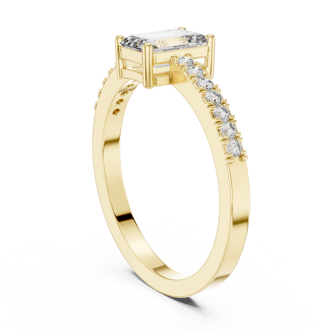 Silver adjustable toe ring with modern style.