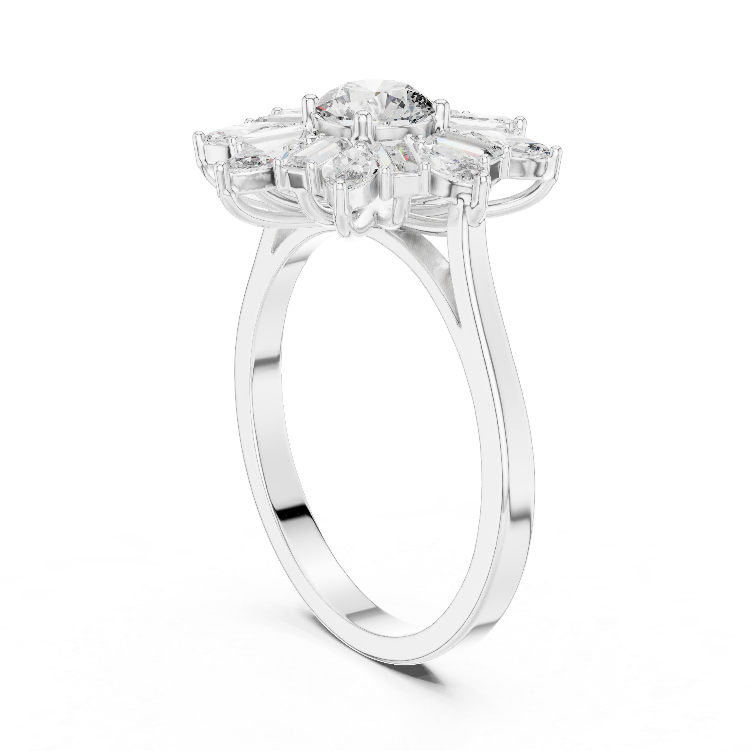 Smooth men's wedding ring with matte finish.