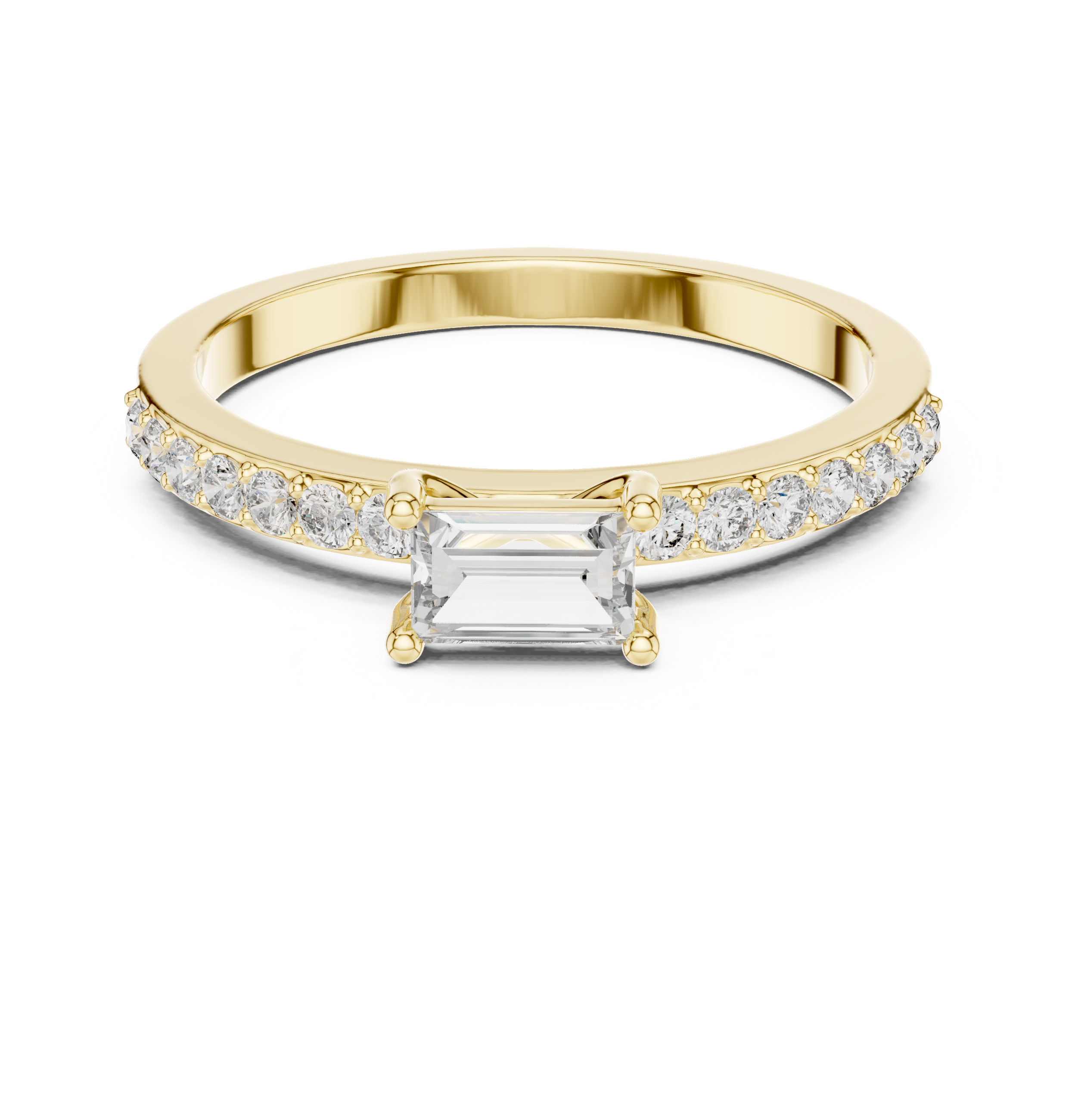 Wide cuff bangle with bold metal finish.