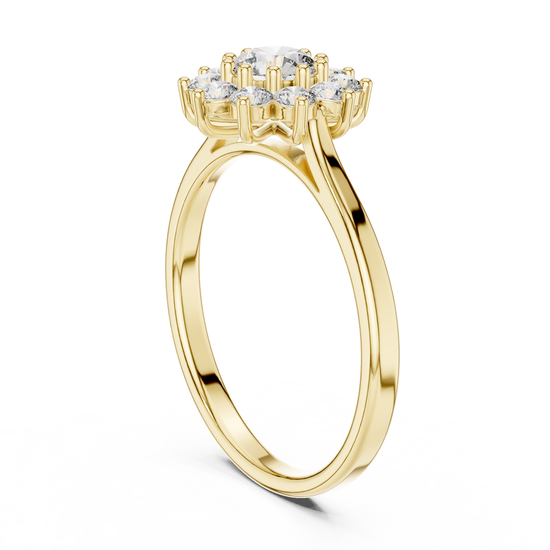Plain toe ring with polished finish.