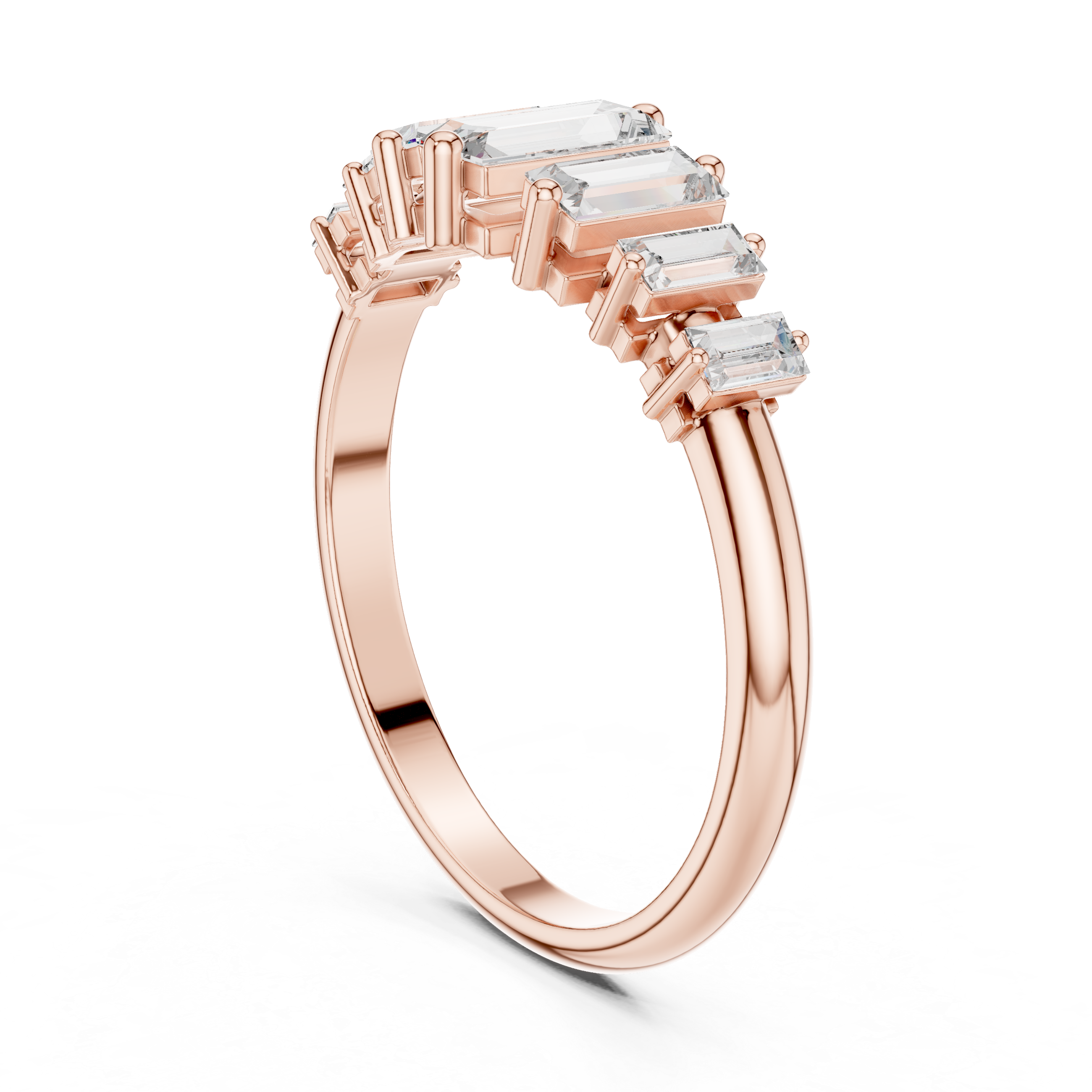 Double halo diamond ring with brilliant shine.