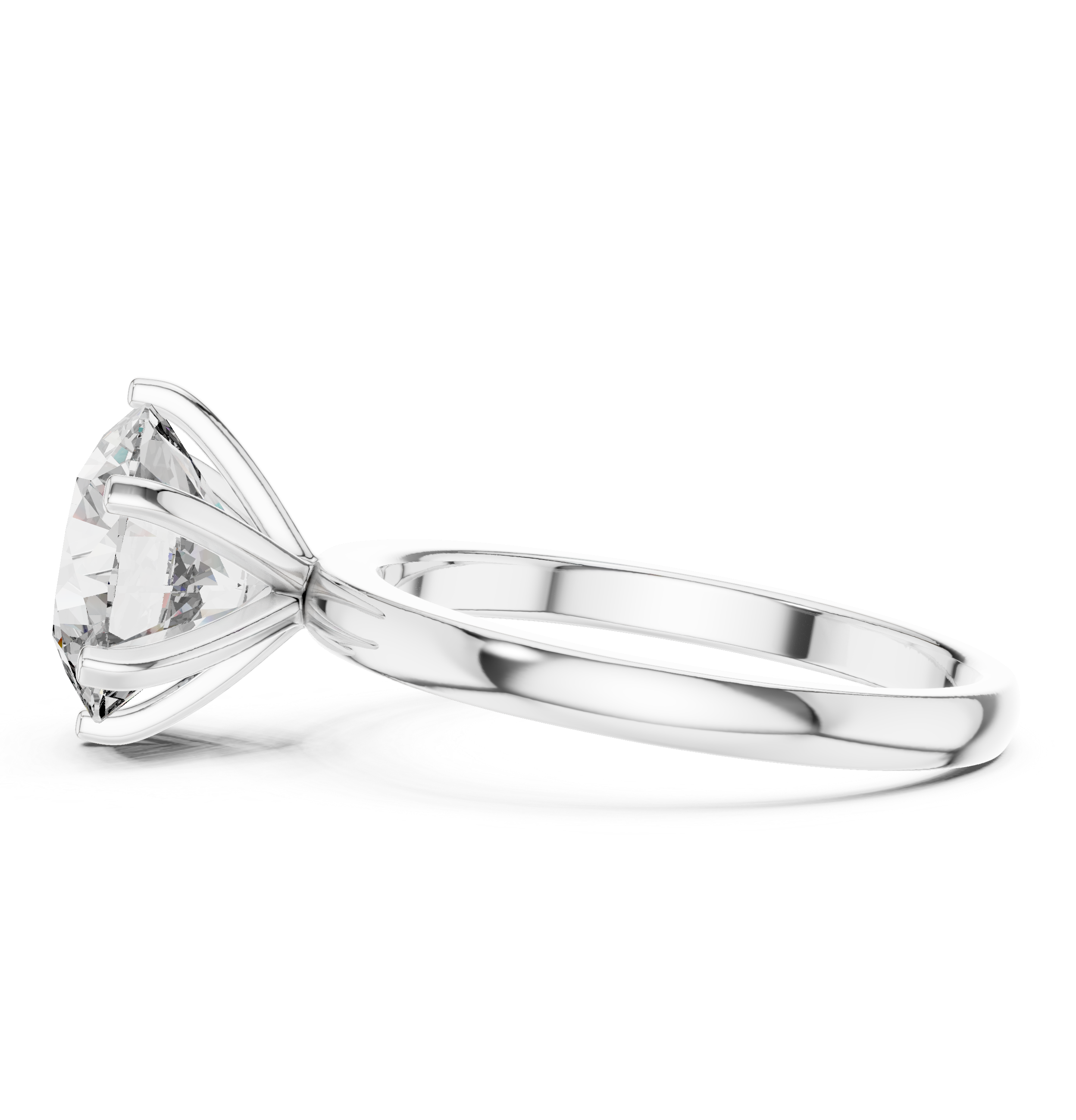Thin diamond bracelet with elegant sparkle.