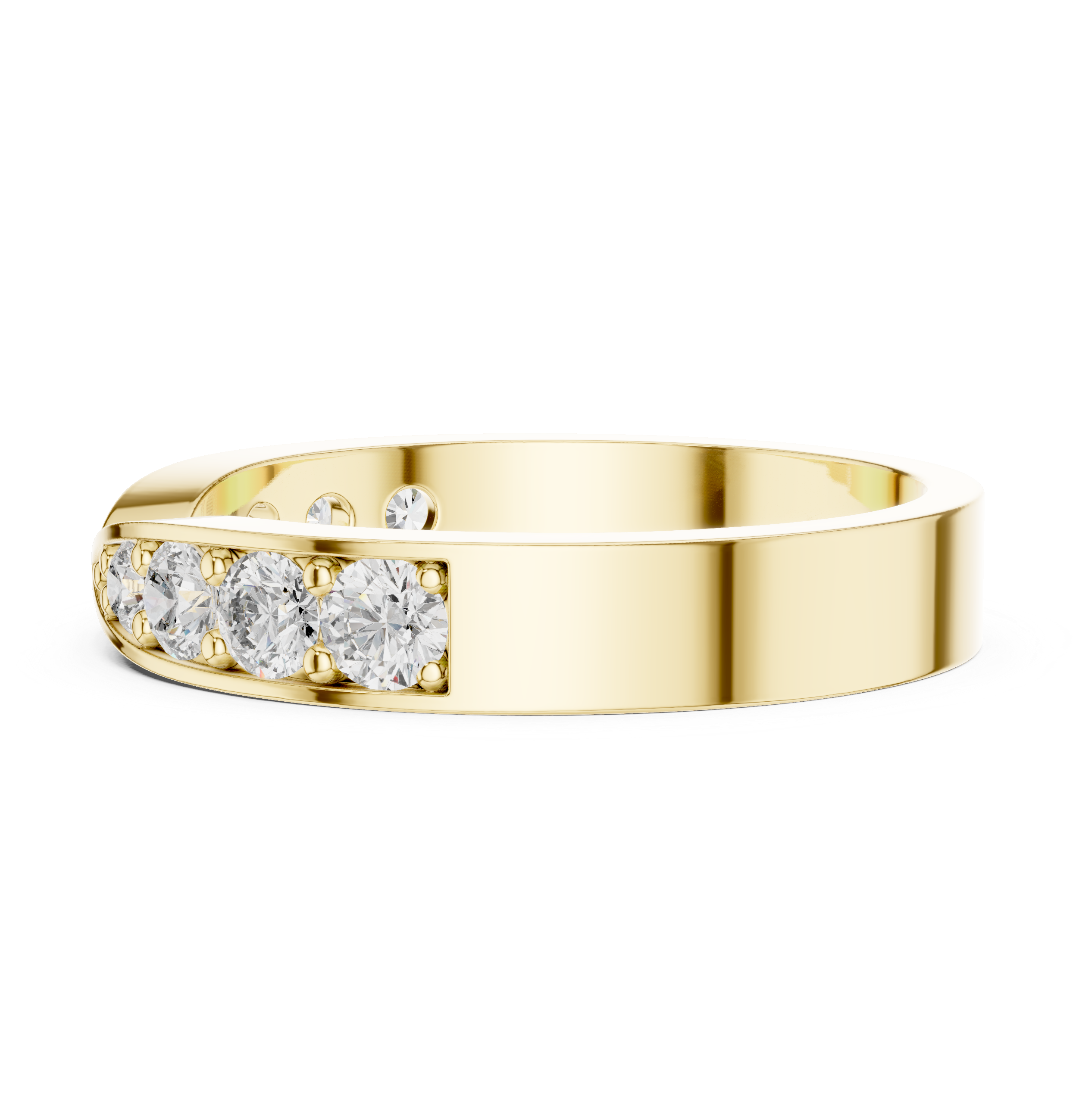 Cushion-cut gemstone ring with refined design.