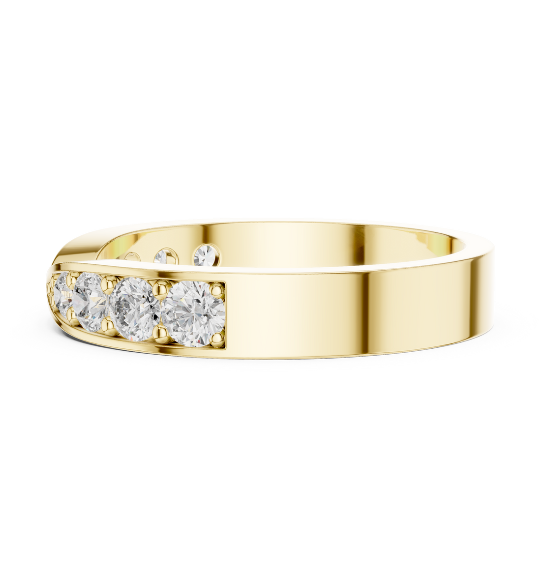 Cushion-cut gemstone ring with refined design.