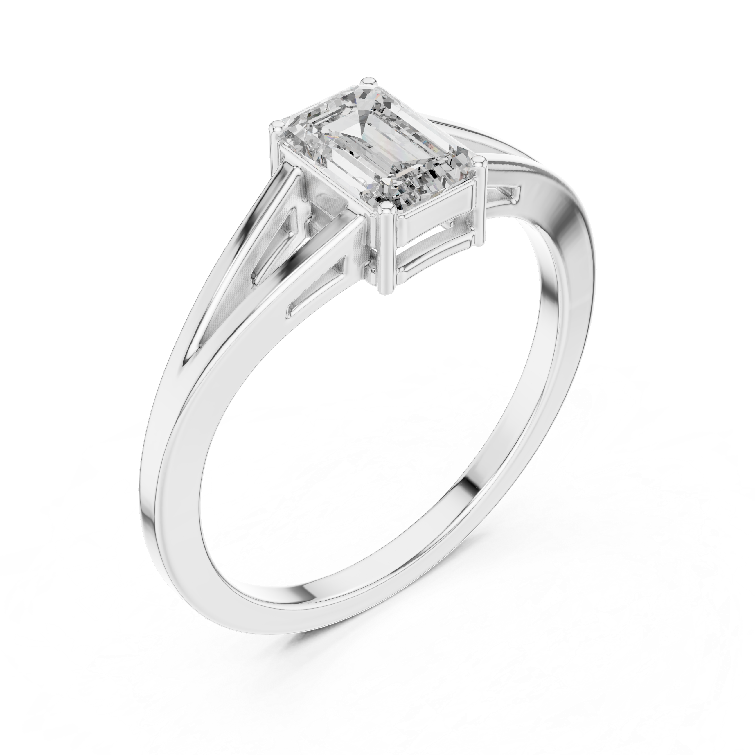 Diamond solitaire pendant necklace with brilliance.