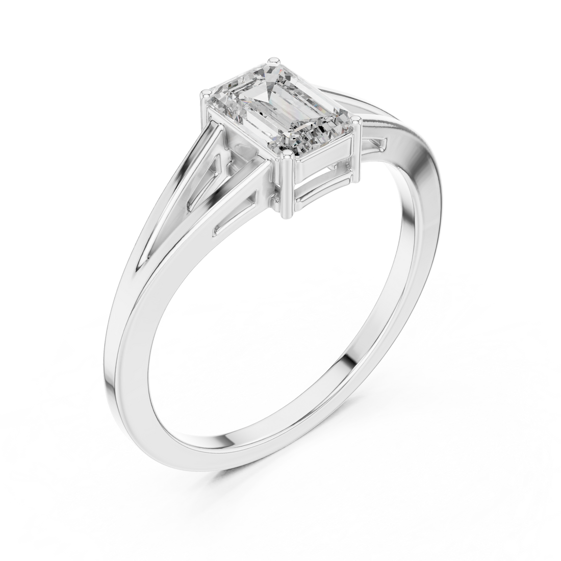 Diamond solitaire pendant necklace with brilliance.