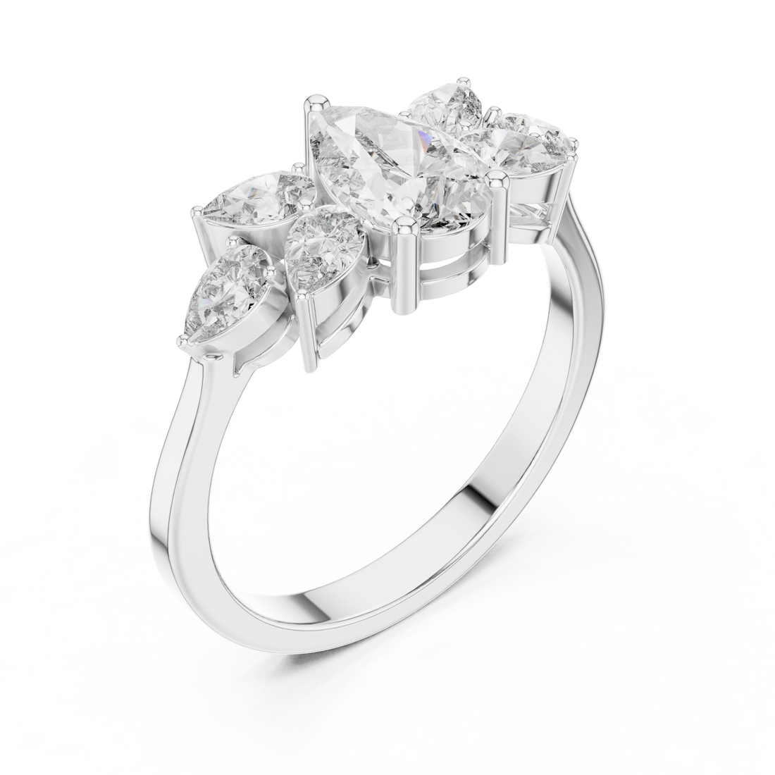 Rope twist bracelet with textured detail.
