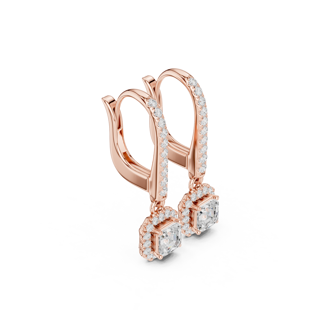 Sparkling Drop Diamond Necklace for luxury look
