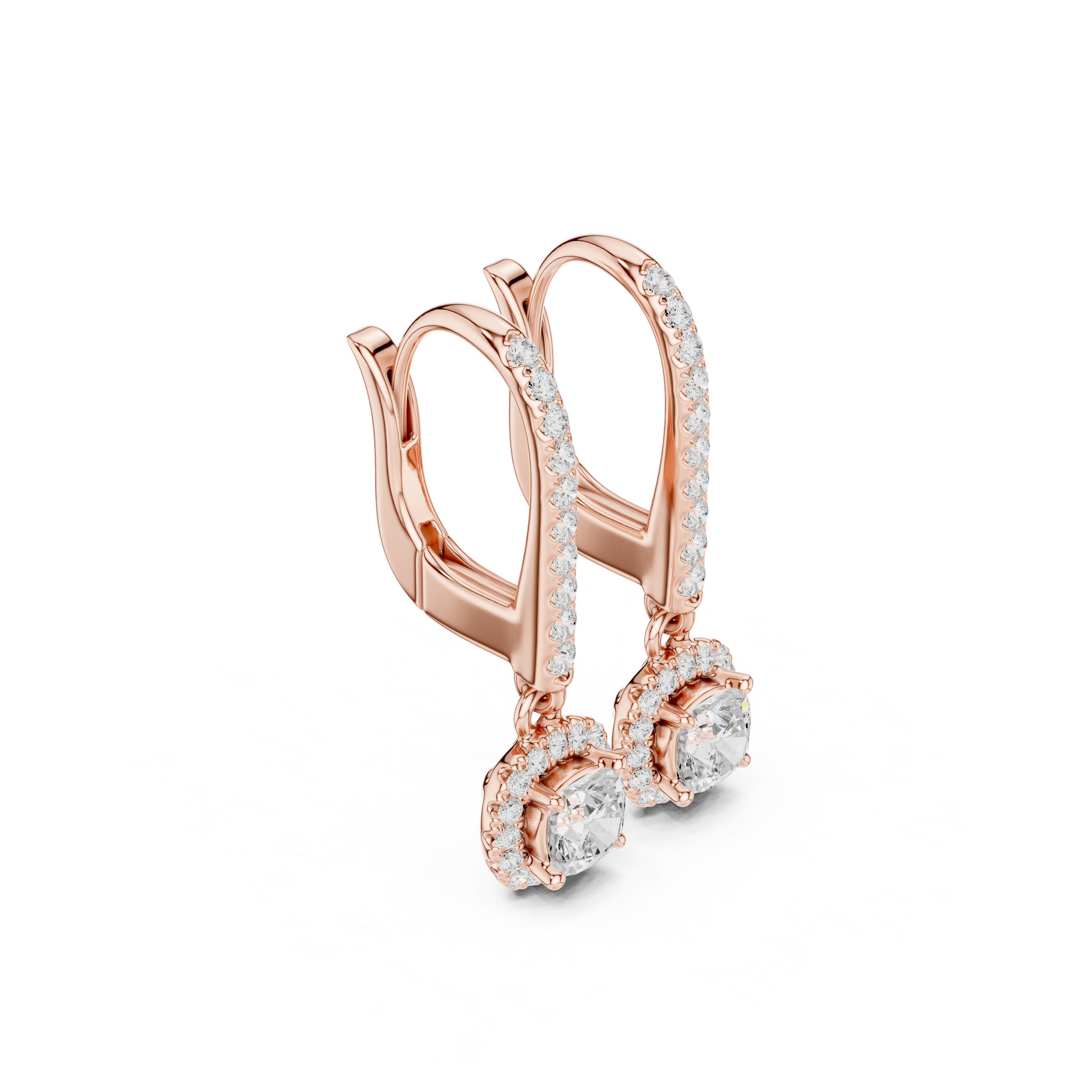Sparkling Drop Diamond Necklace for luxury look
