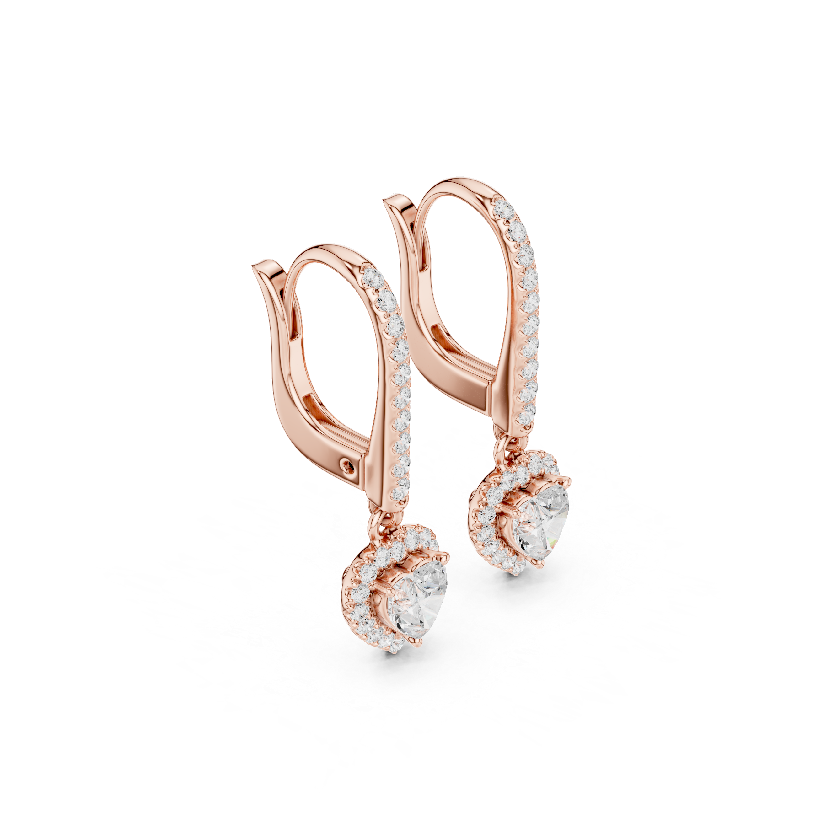 Sparkling Drop Diamond Necklace for luxury look