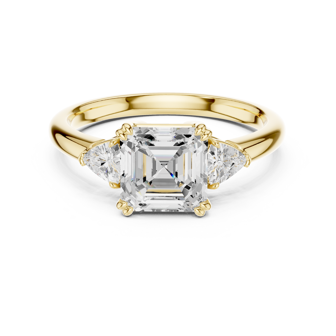 Elegant  accent diamond design