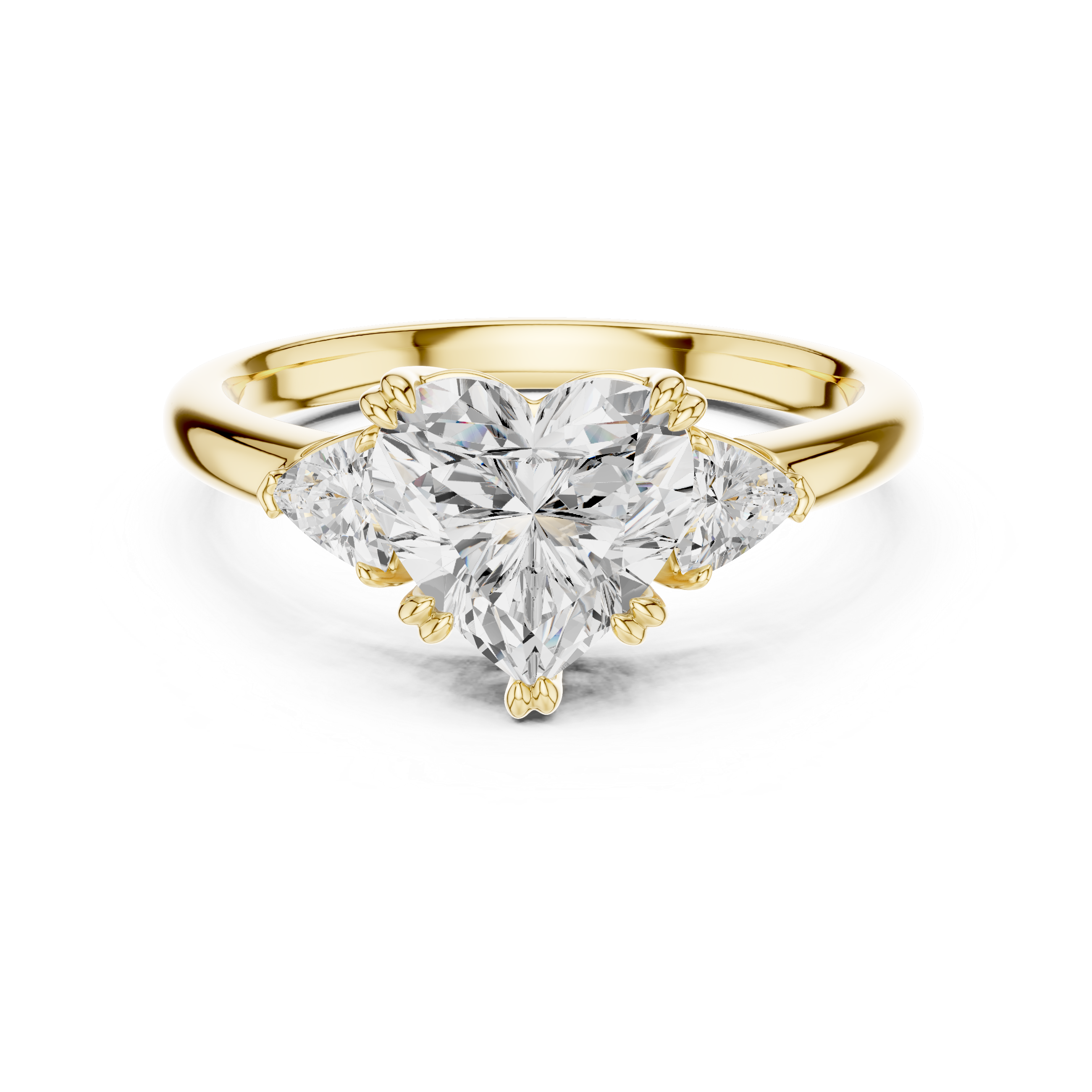 Elegant  accent diamond design