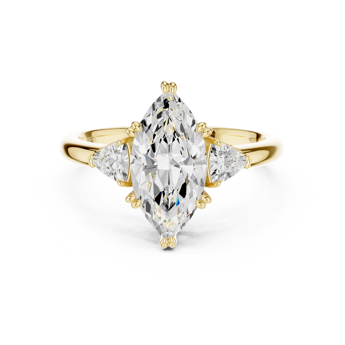 Elegant  accent diamond design