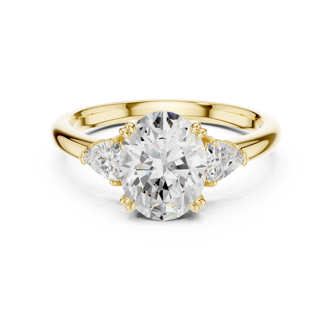Elegant  accent diamond design