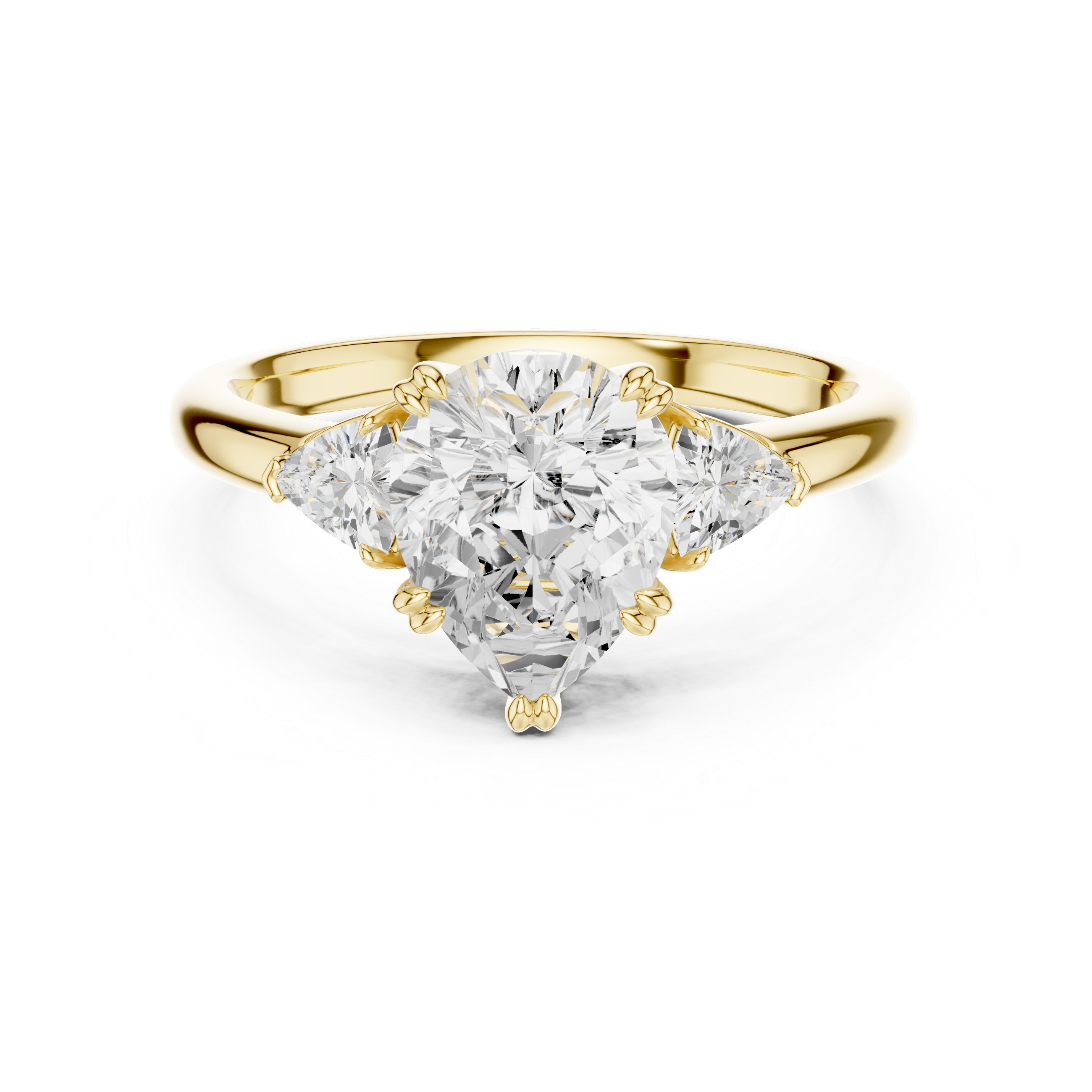 Elegant  accent diamond design