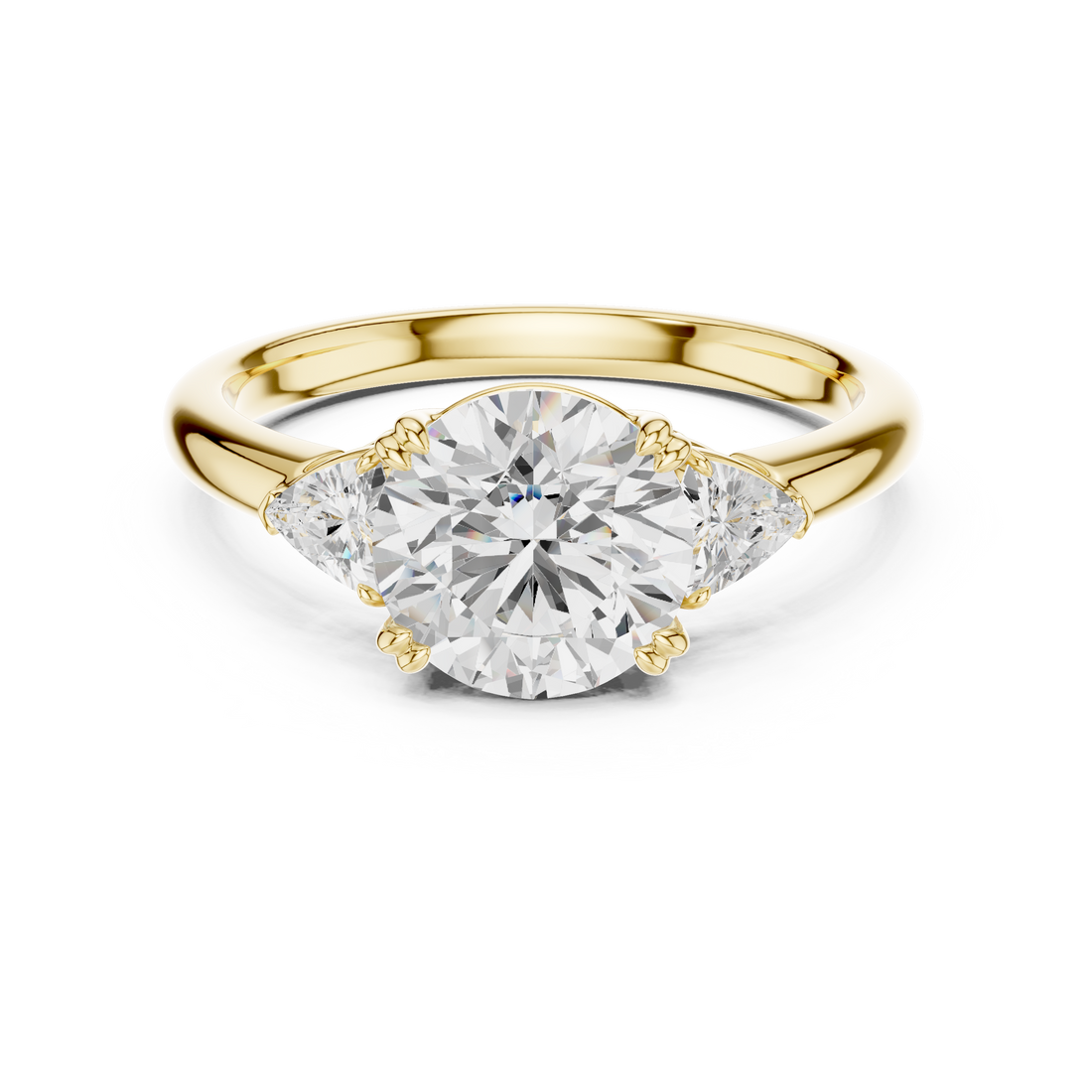 Elegant  accent diamond design