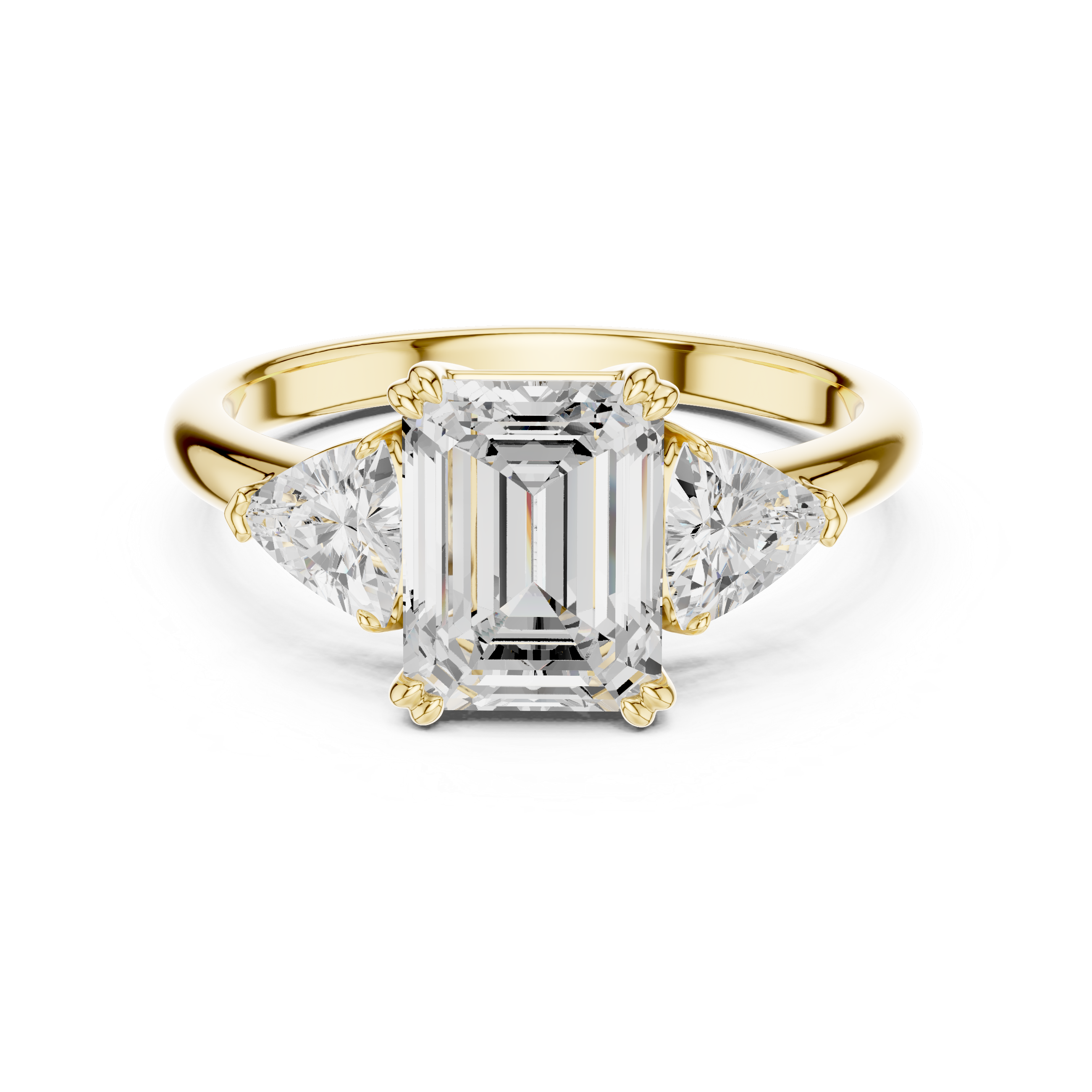 Elegant  accent diamond design