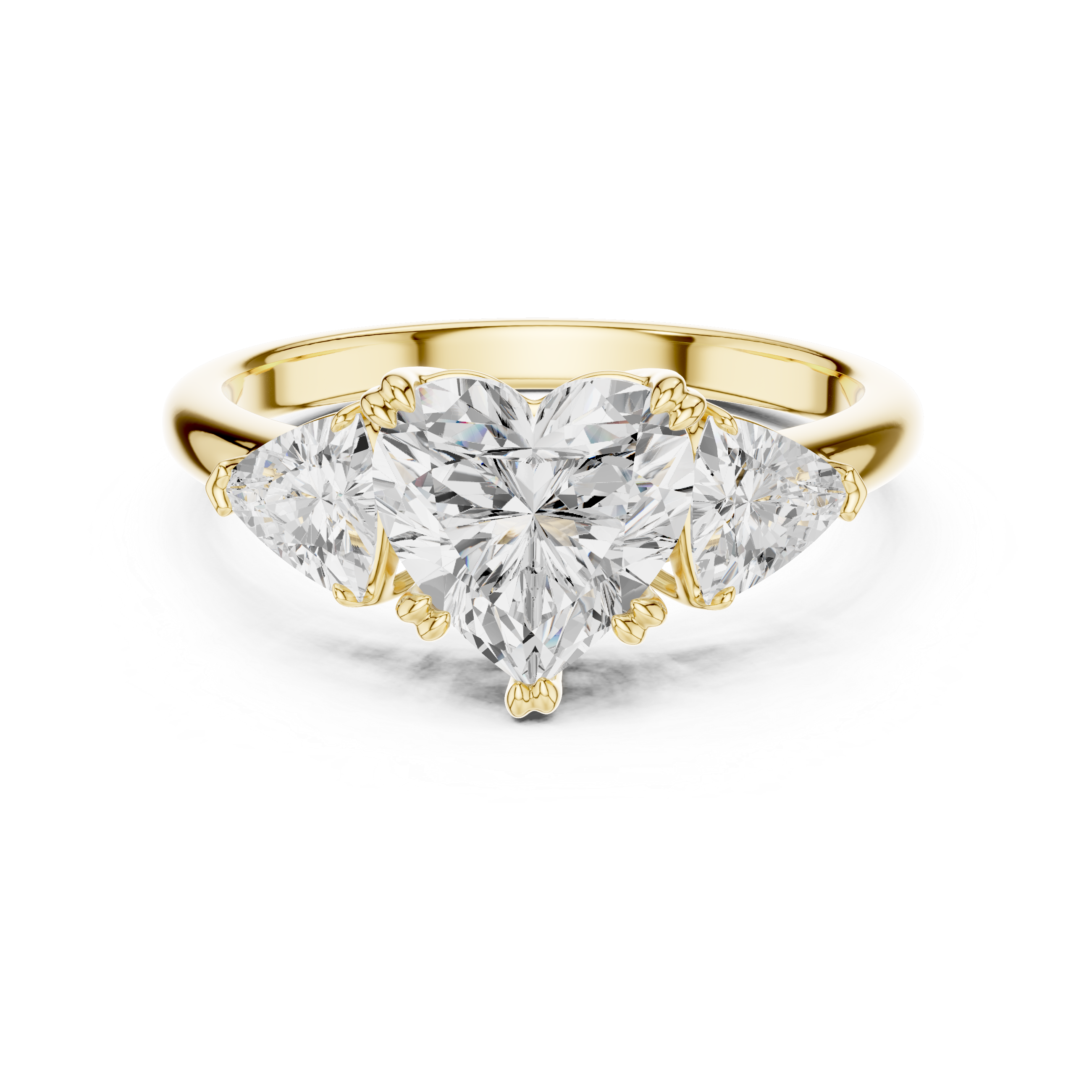 Elegant  accent diamond design