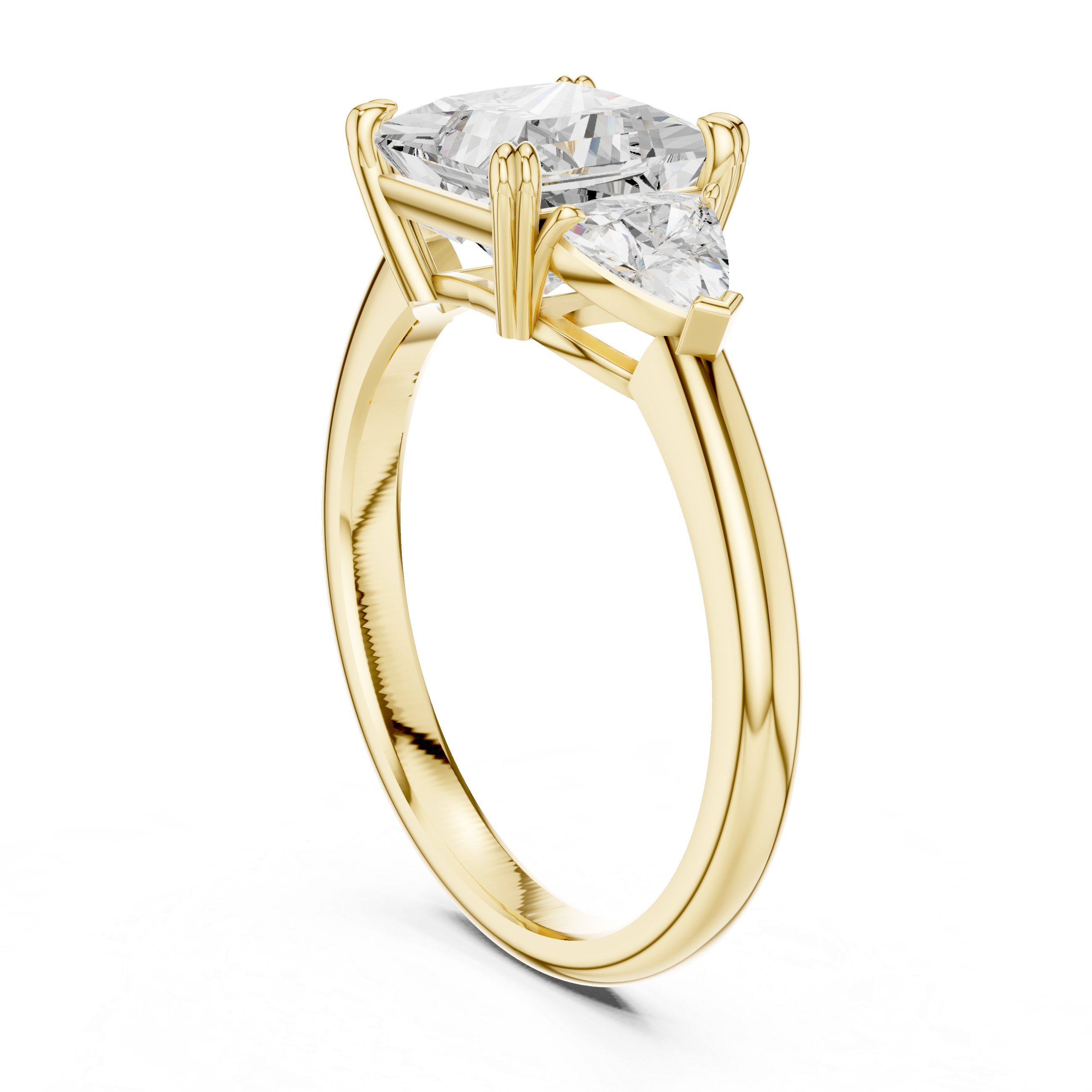 Elegant  accent diamond design