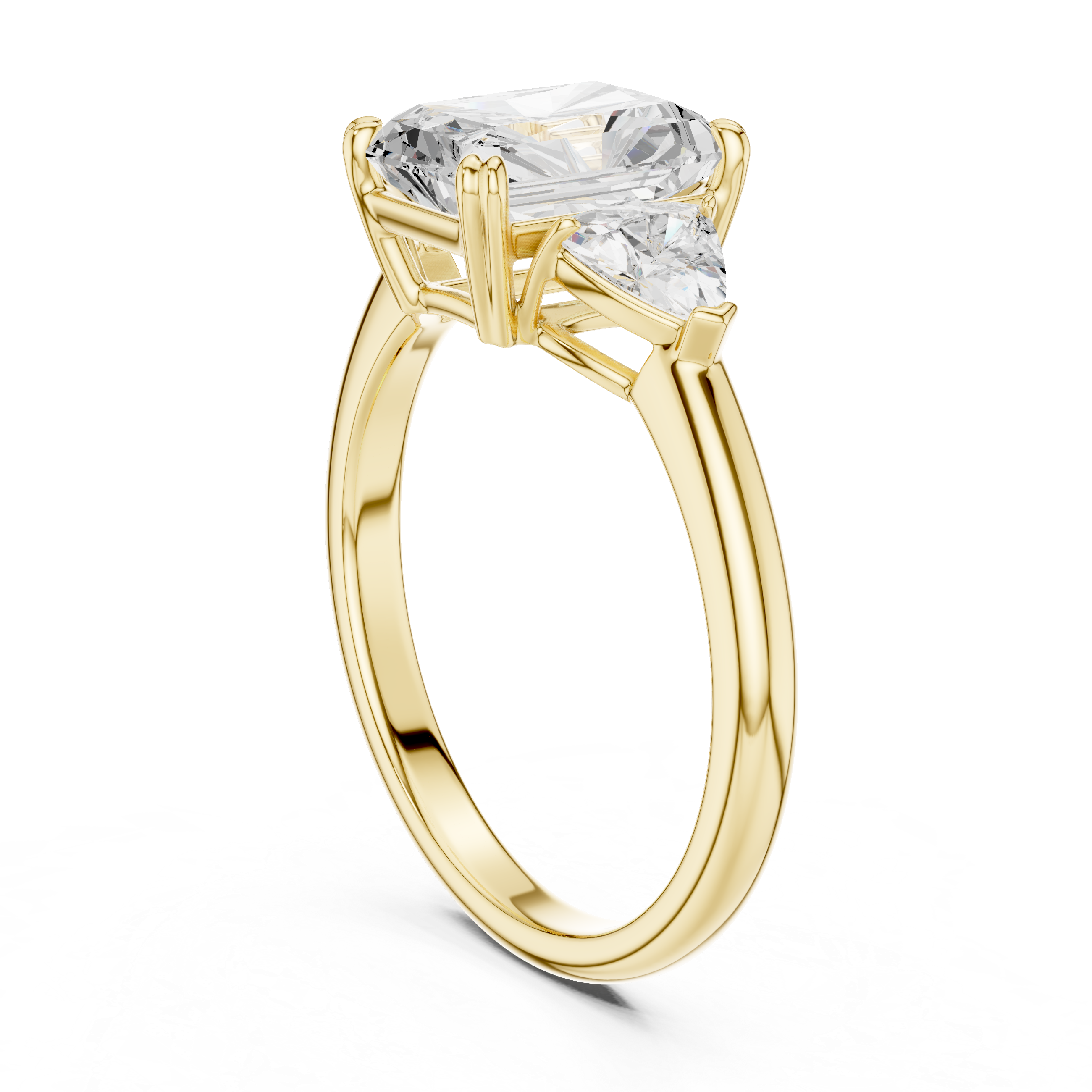 Elegant  accent diamond design