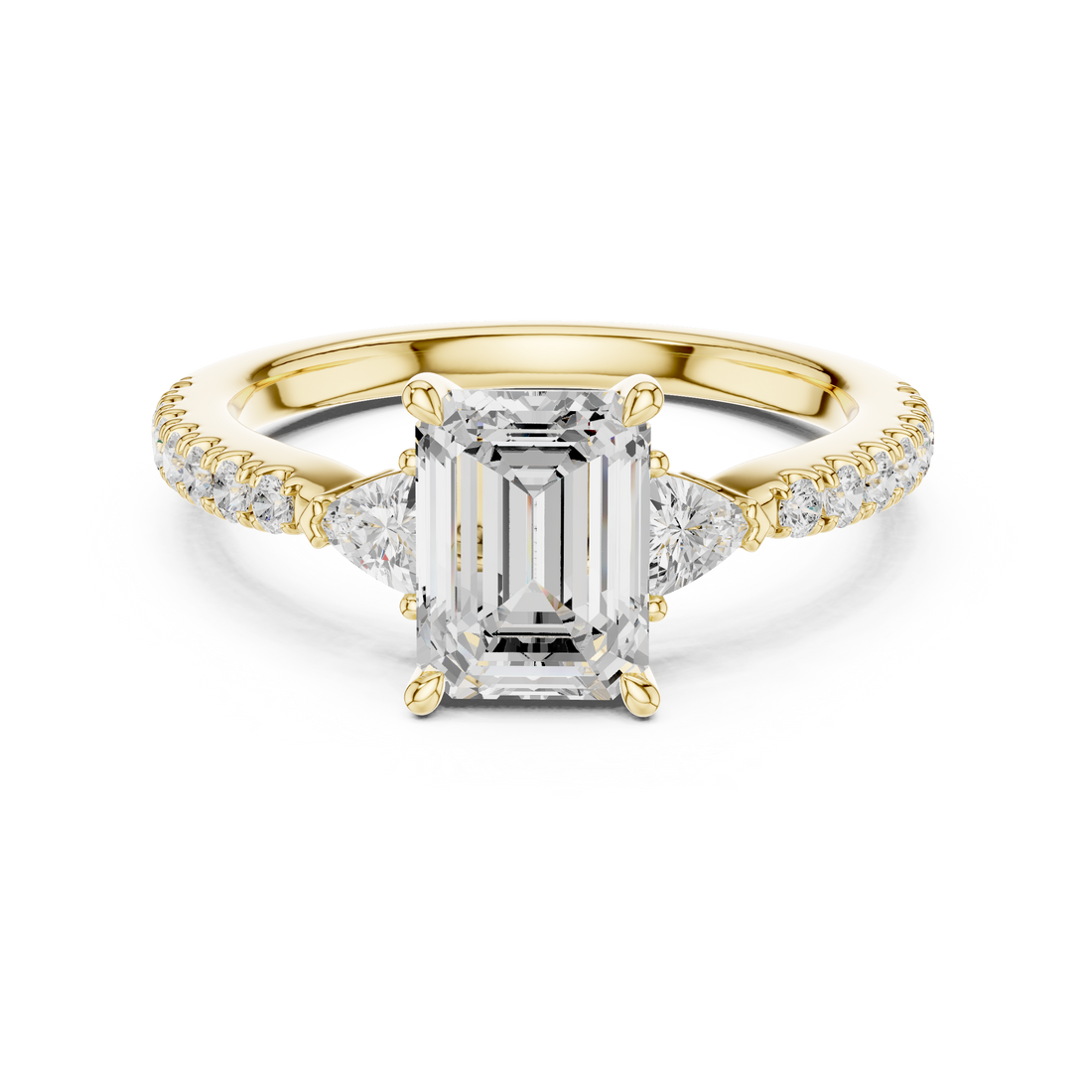 Elegant  accent diamond design