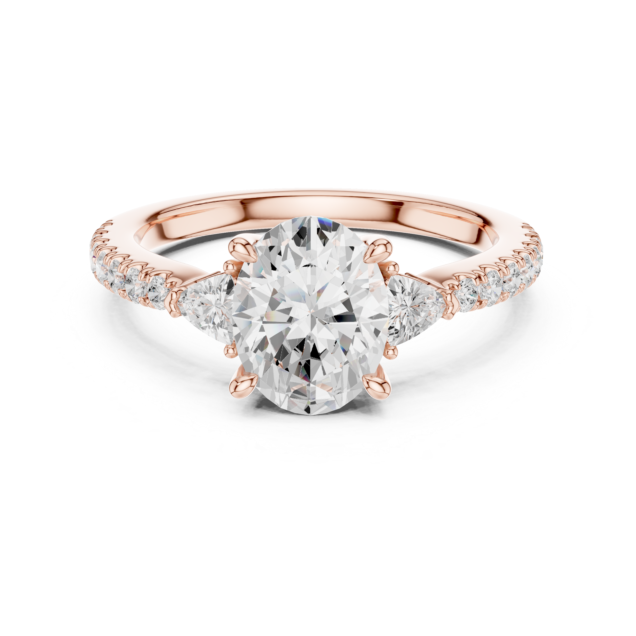 Luxury diamond nose ring with intricate detailing and sparkle.