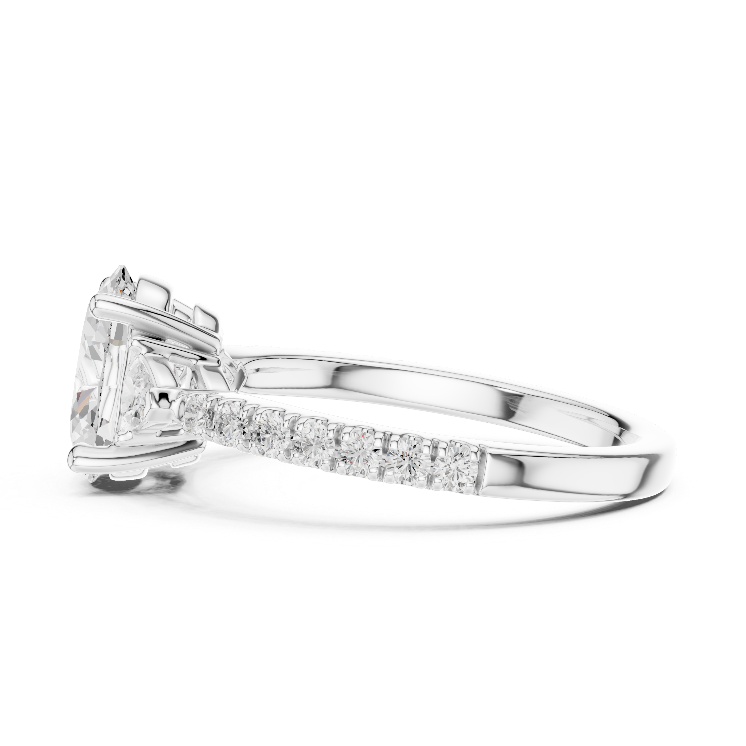 Stylish gemstone toe ring featuring central colored stone.