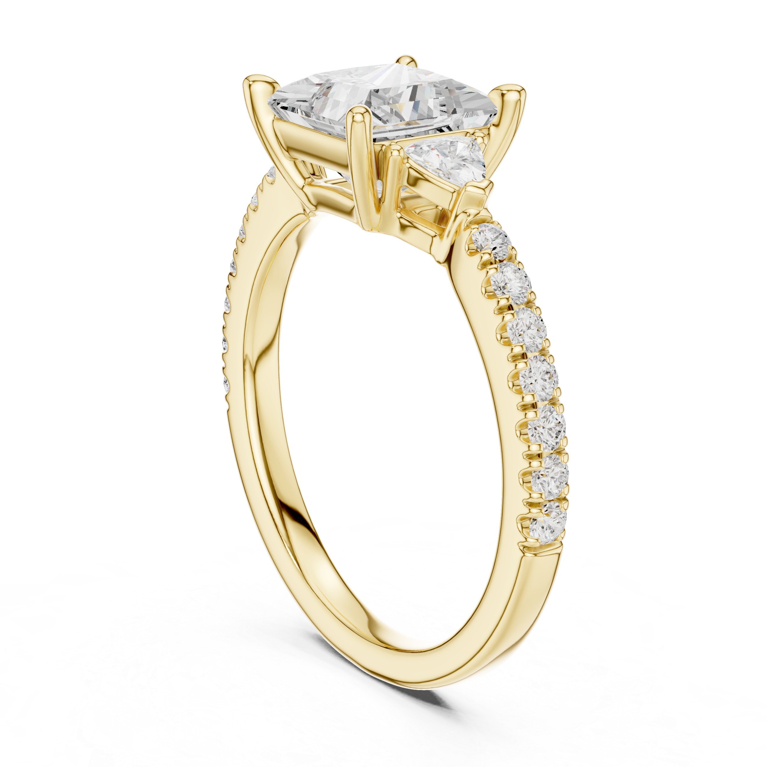 Modern open ring featuring adjustable dual-end design.