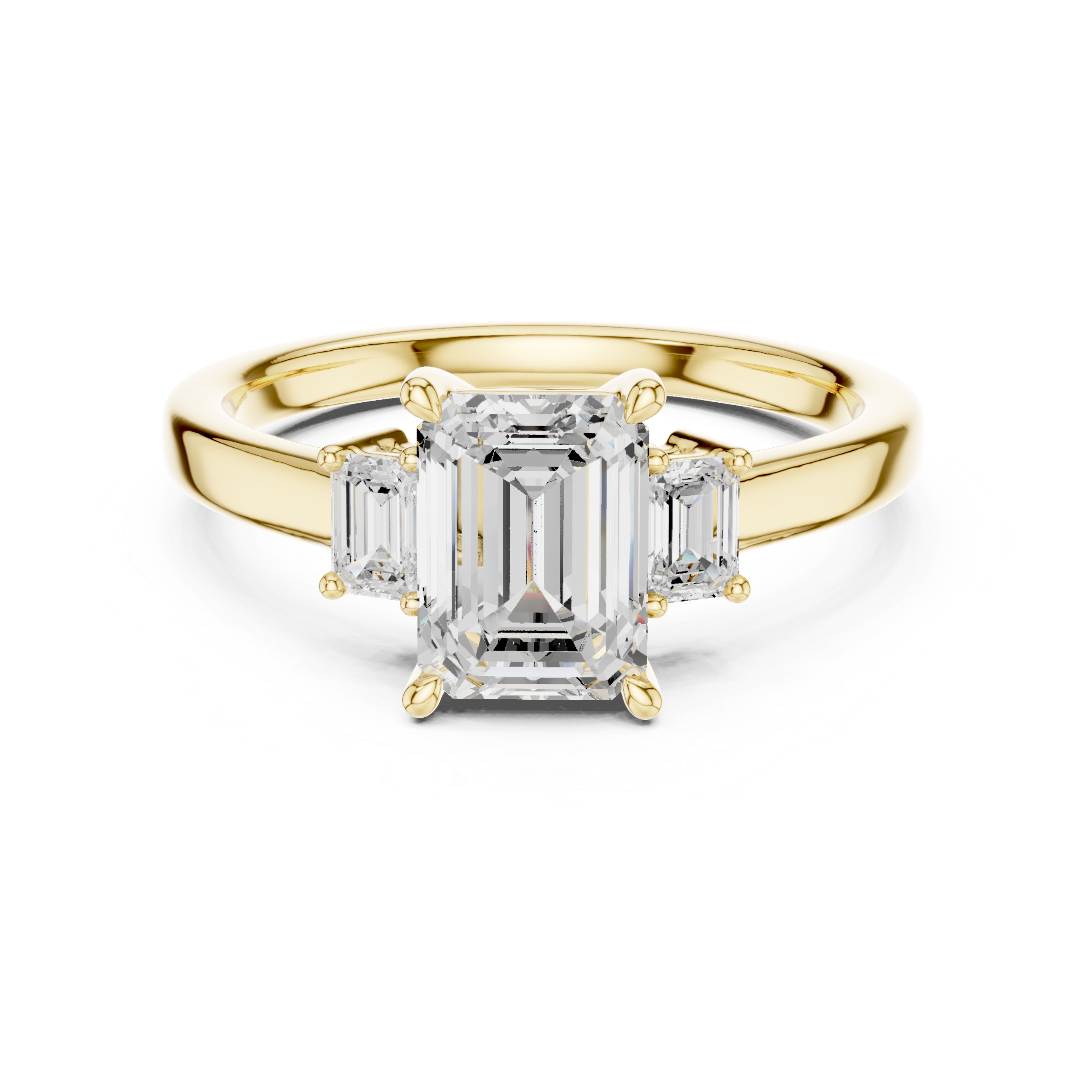 Minimalist thin band ring with tiny diamond accents and sleek modern look.