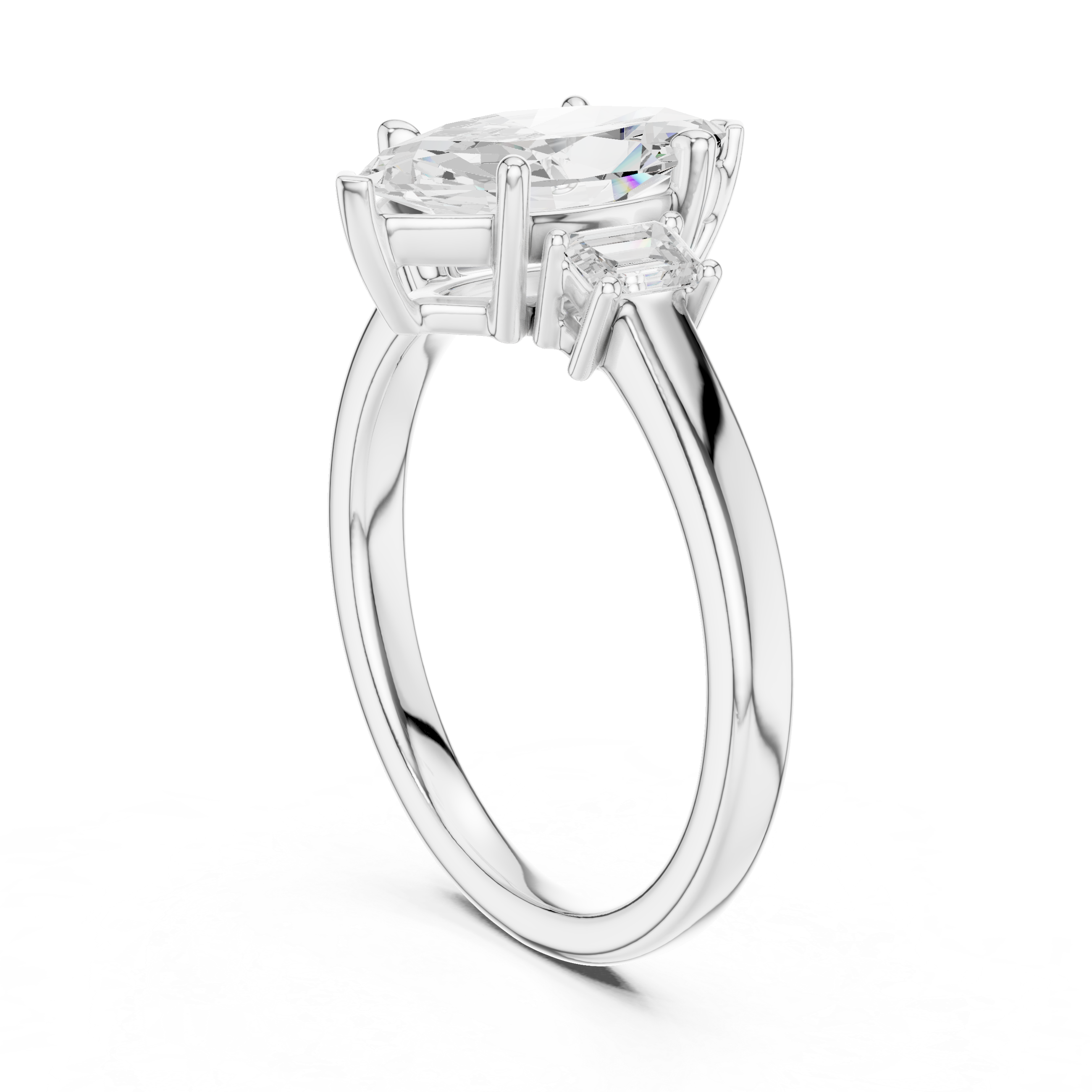 Stylish knot design ring symbolizing love and unity with polished finish.