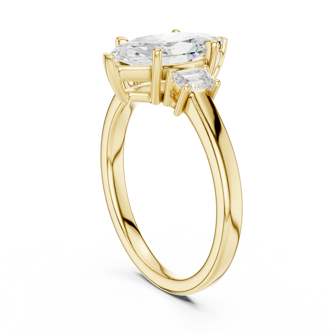 Classic teardrop diamond earrings with graceful hanging structure and refined shine.