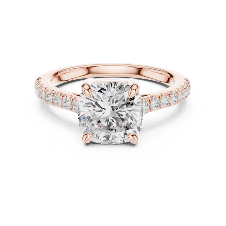Luxury diamond nose ring with intricate detailing and sparkle.