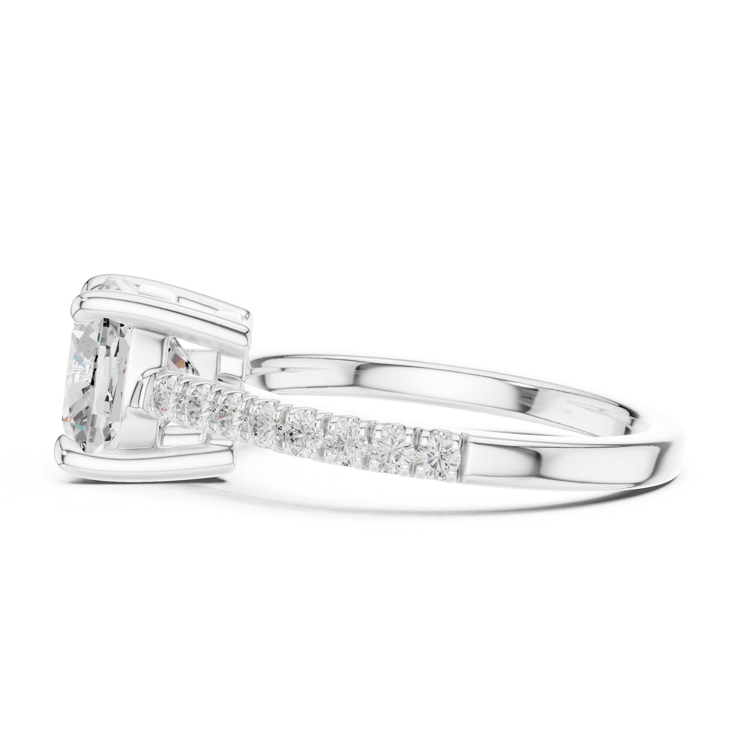 Stylish gemstone toe ring featuring central colored stone.