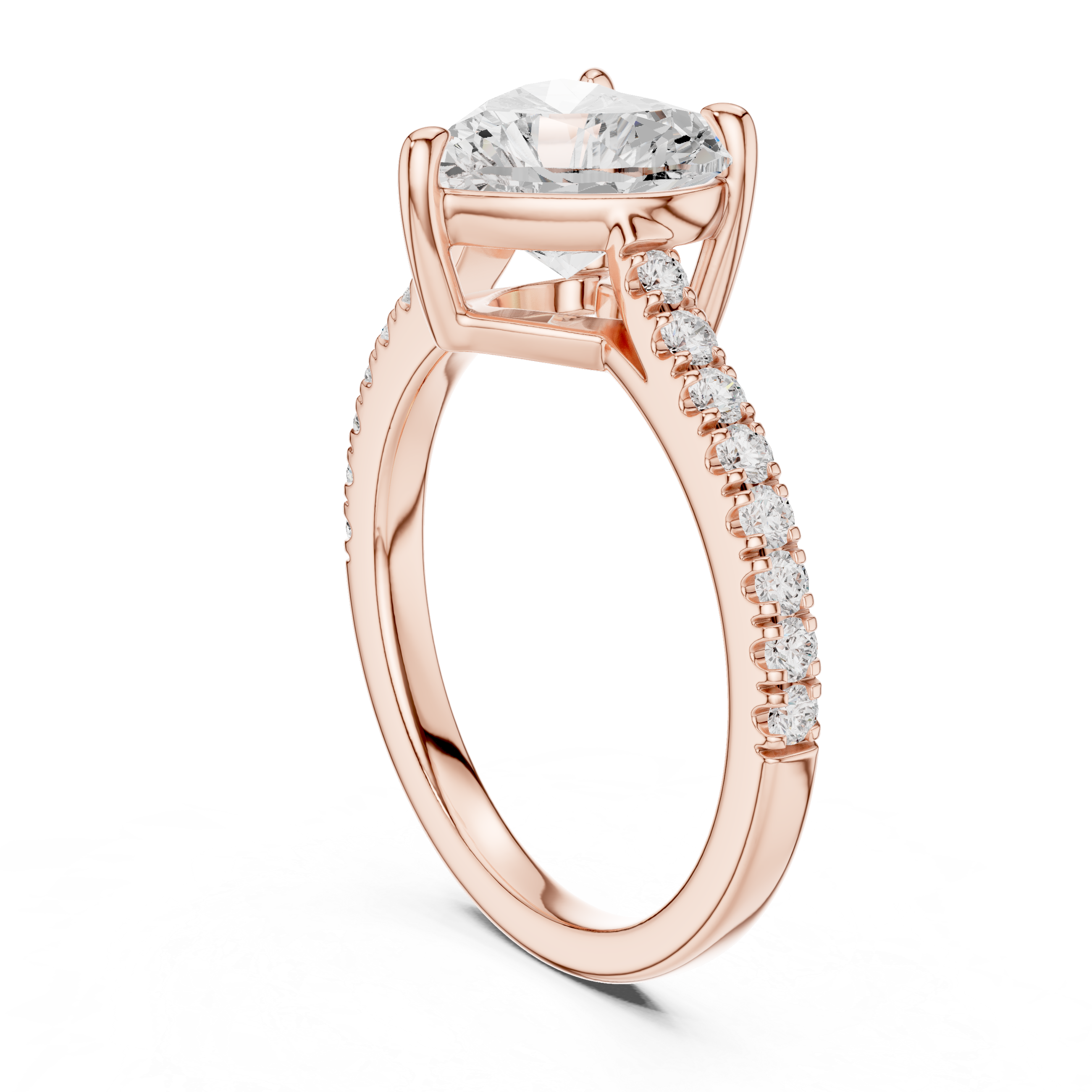 Designer baby ring featuring adjustable band and smooth edges.