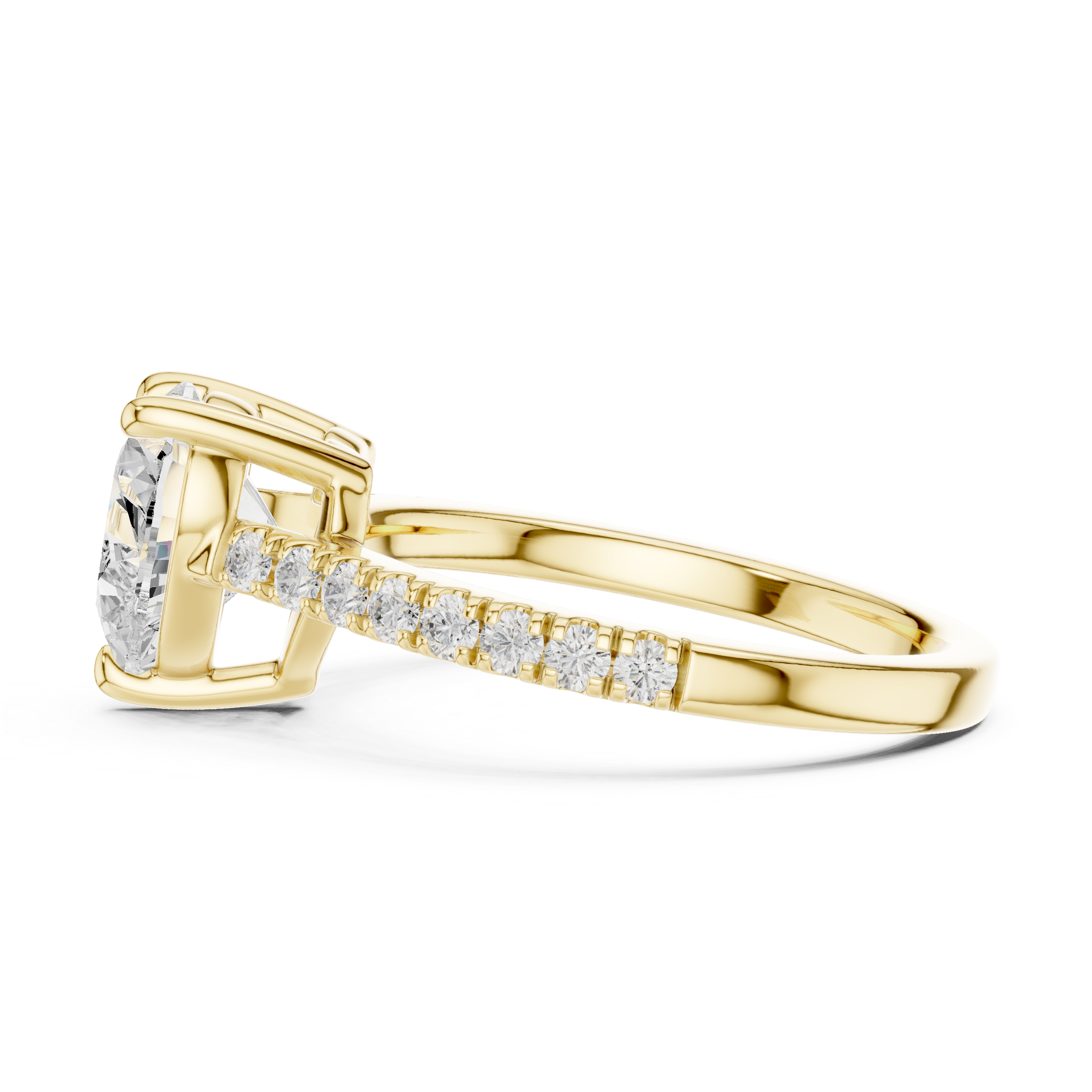 Modern ear cuff earrings featuring wrap-around structure.