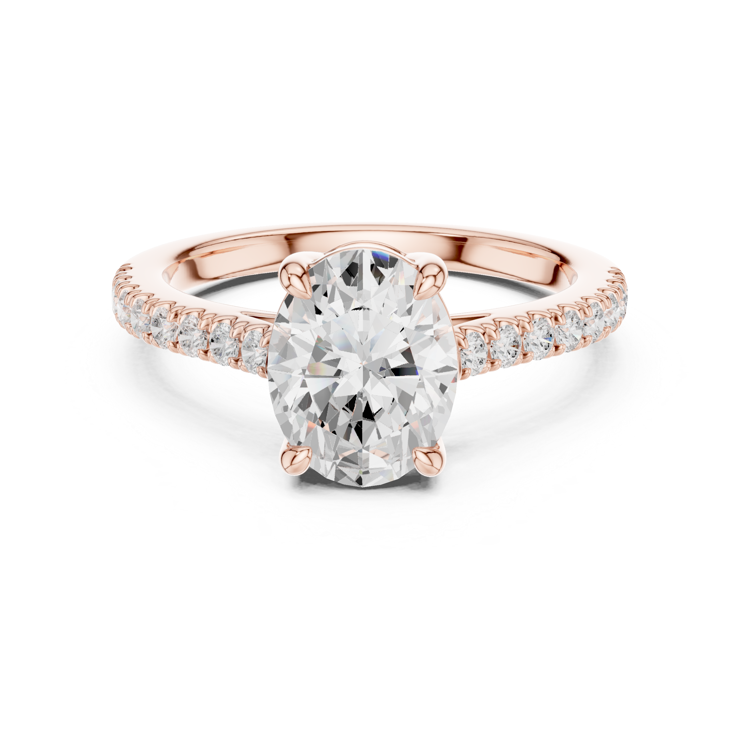 Stylish engagement jewellery set featuring modern elegant design.