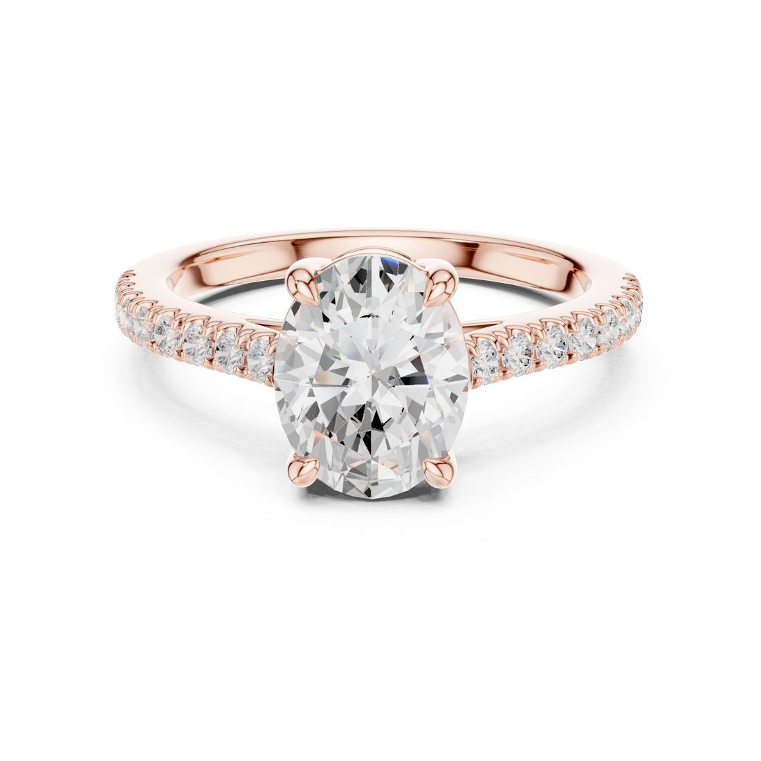 Stylish engagement jewellery set featuring modern elegant design.