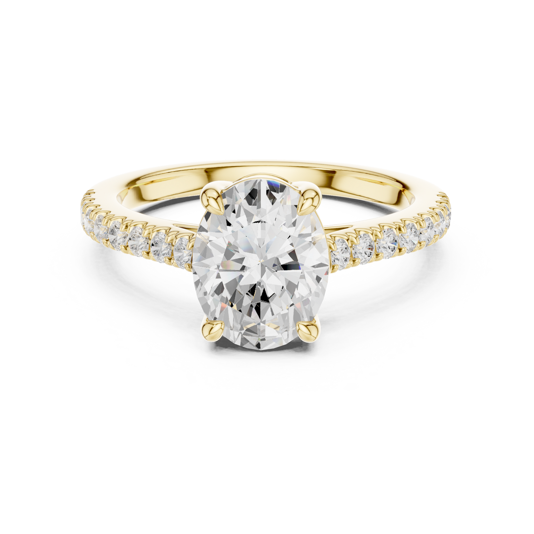 Modern promise ring featuring minimalist structure.