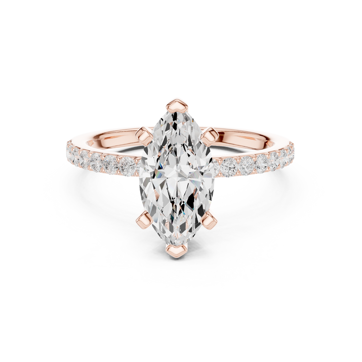 Classic floral brooch featuring detailed petal shapes and polished finish.