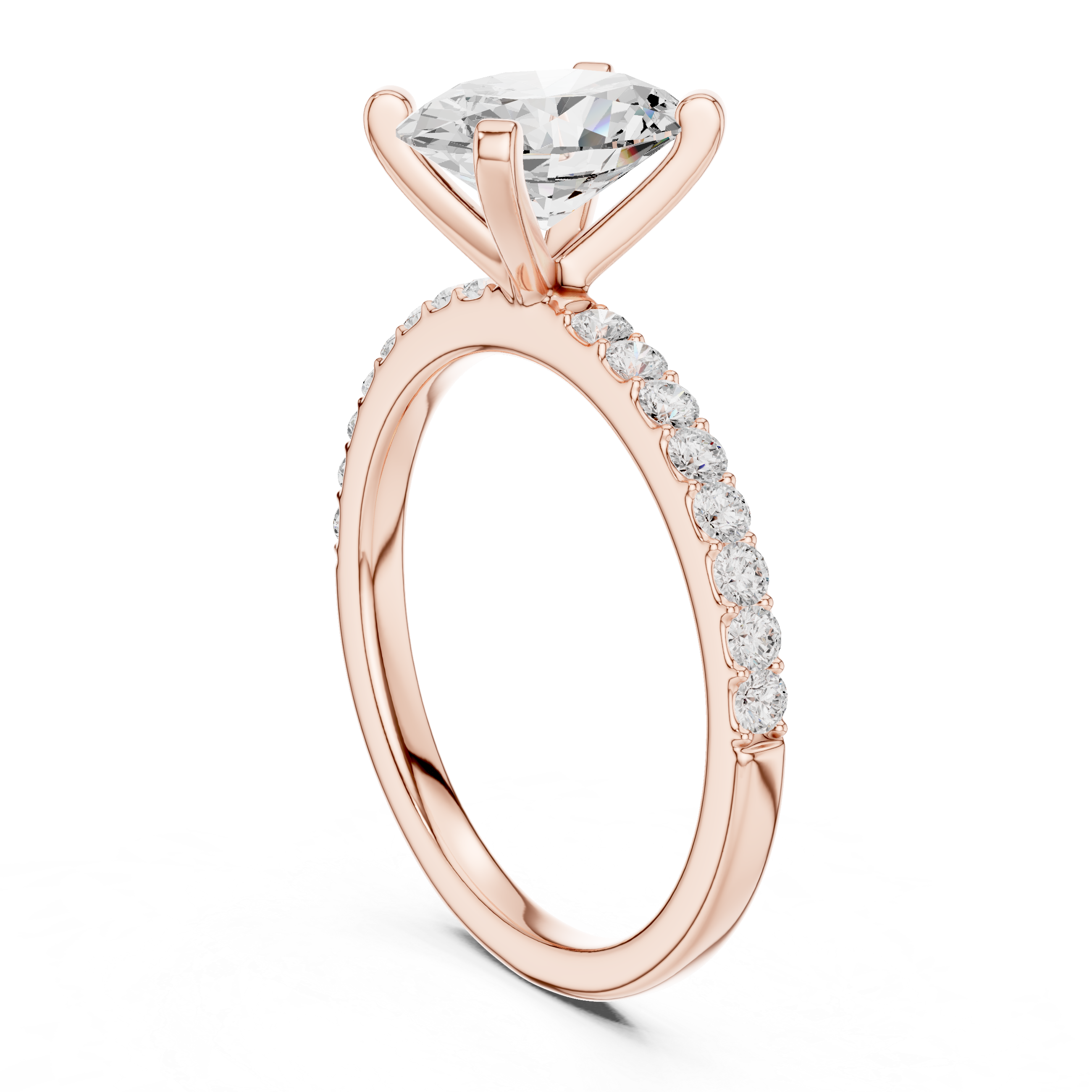 Designer baby ring featuring adjustable band and smooth edges.