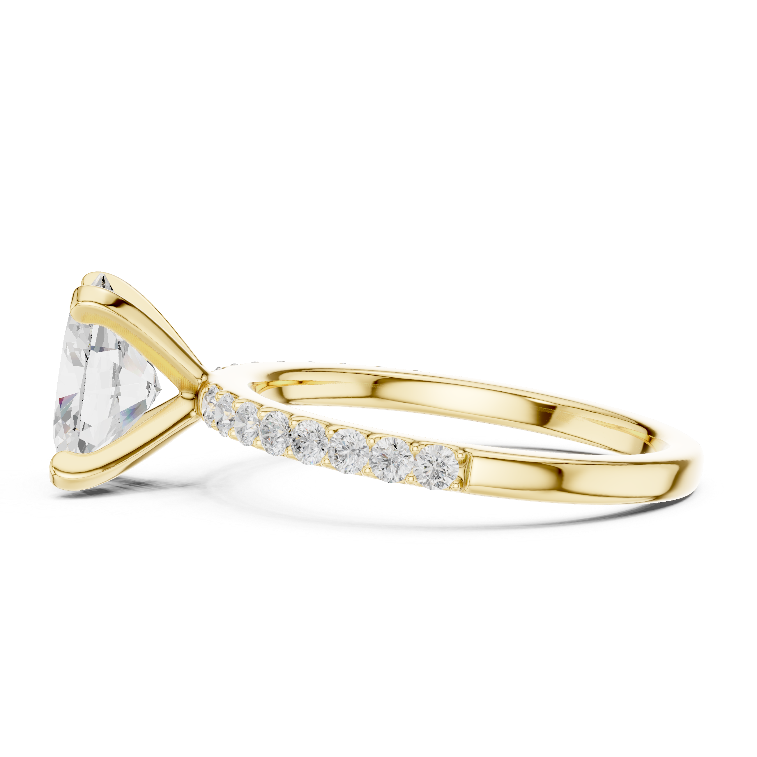 Modern ear cuff earrings featuring wrap-around structure.