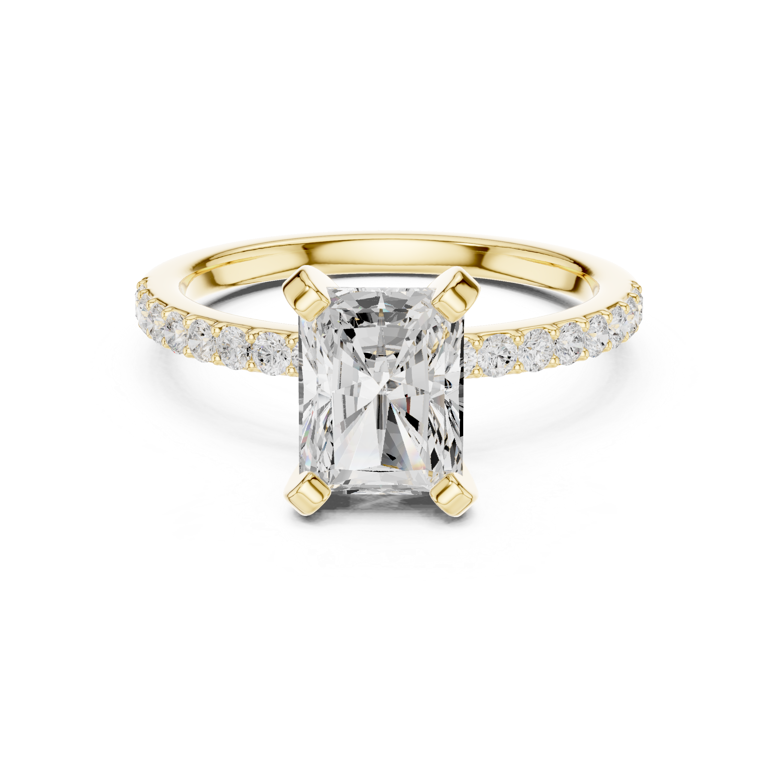 Elegant  accent diamond design