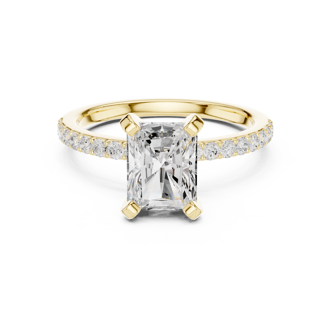 Elegant  accent diamond design