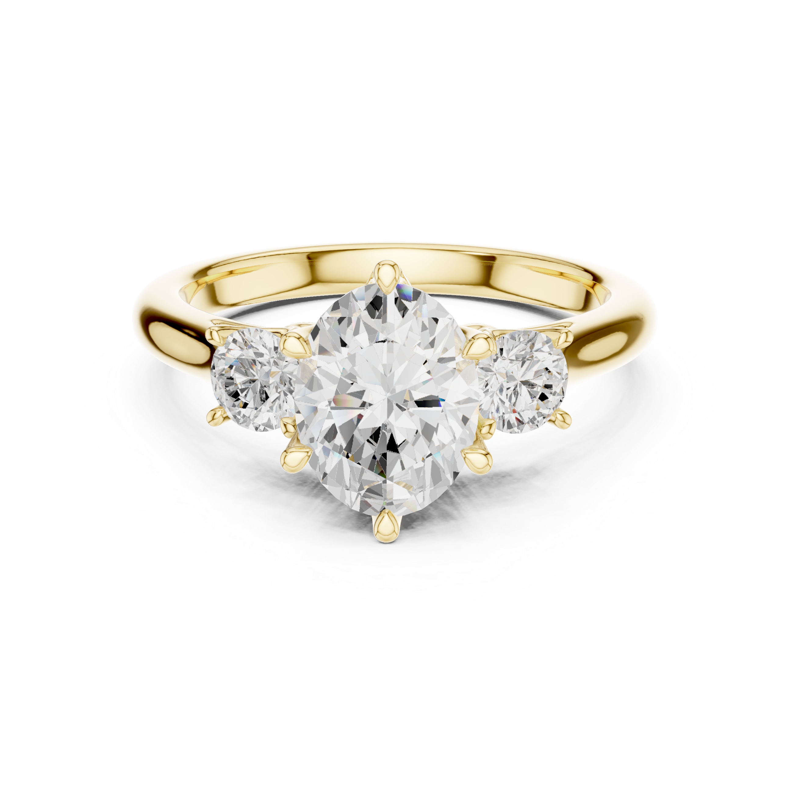 Elegant  accent diamond design