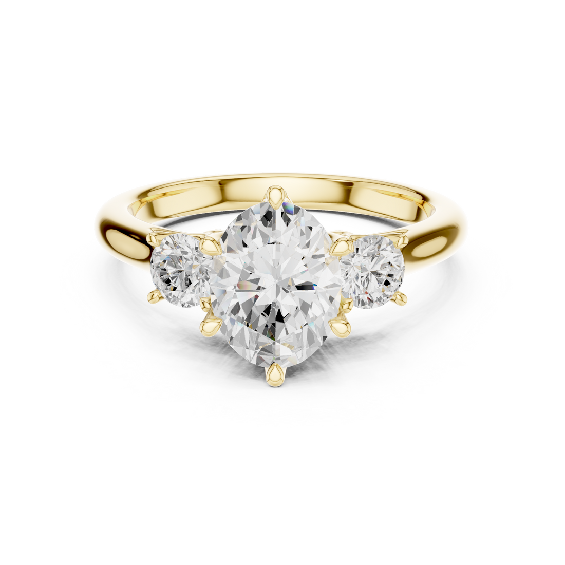 Elegant  accent diamond design