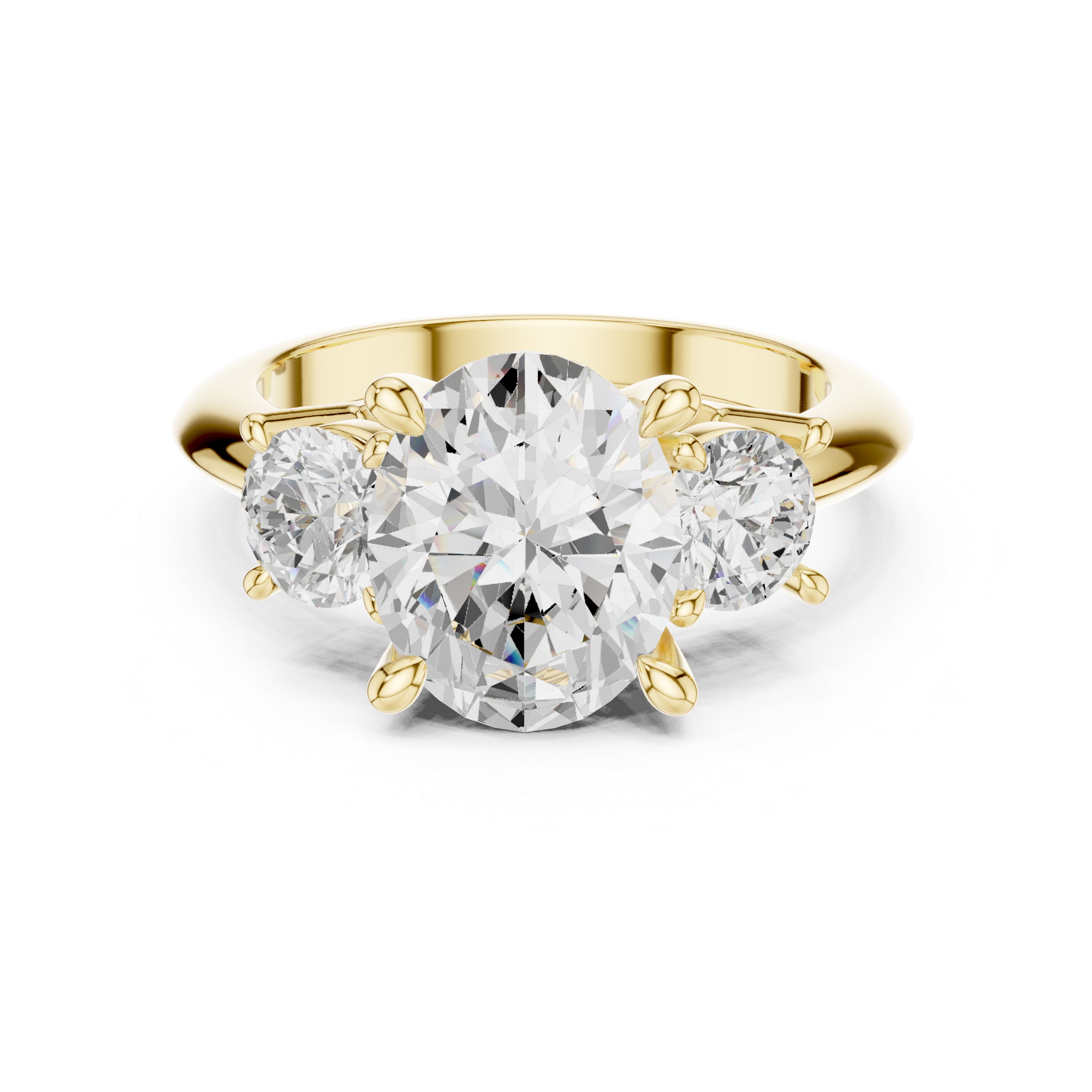 Elegant  accent diamond design