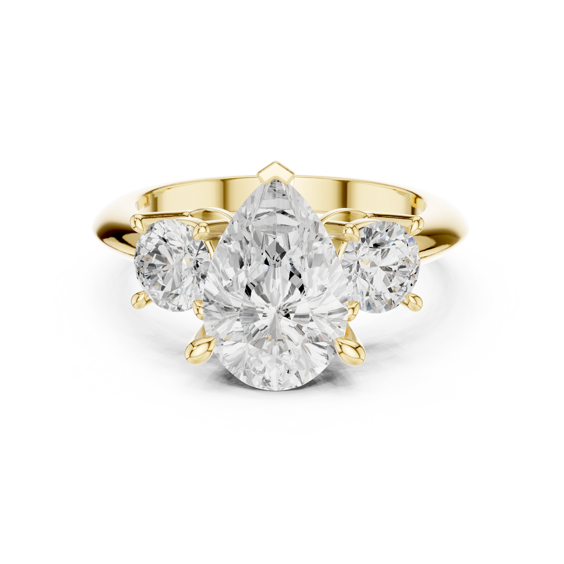 Elegant  accent diamond design