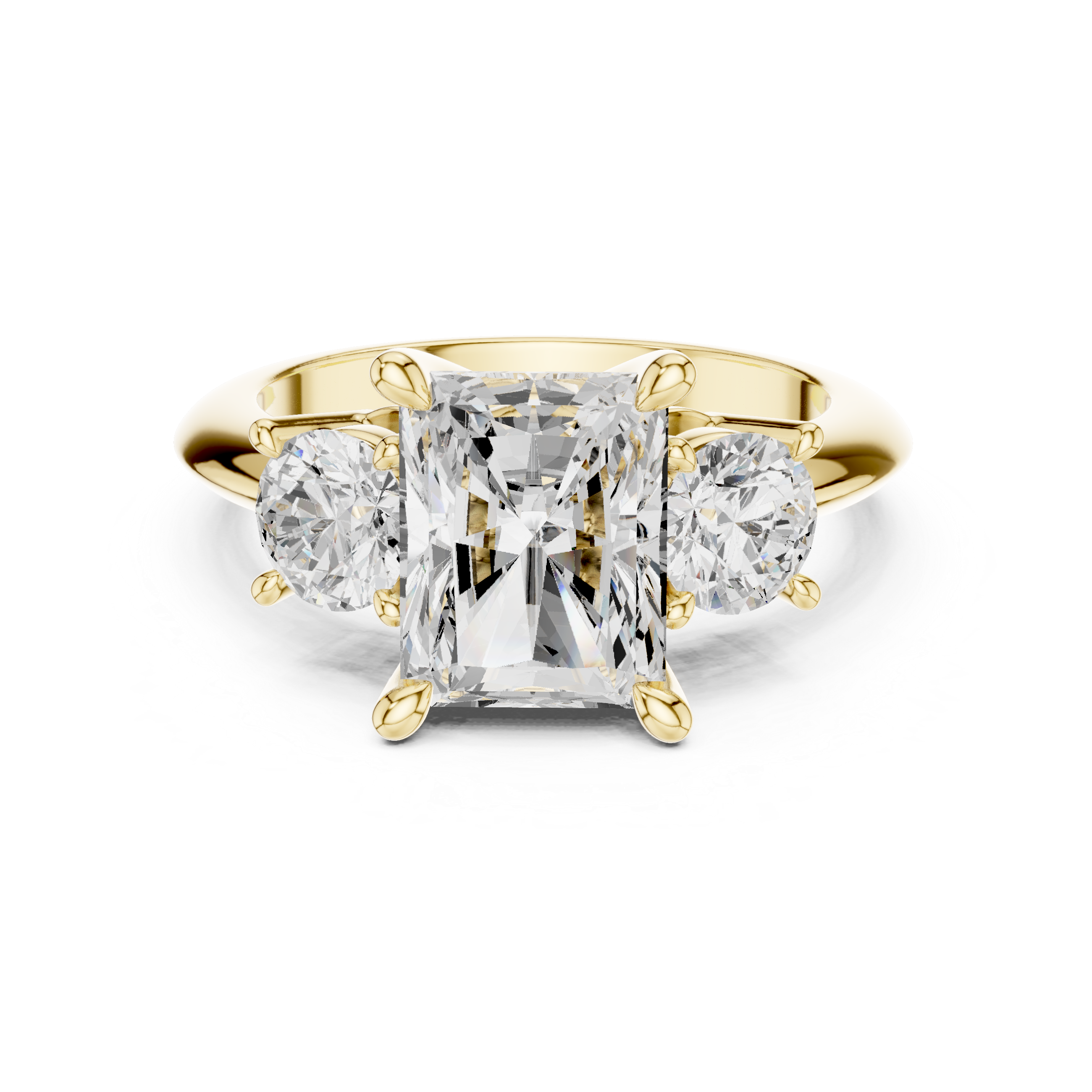 Elegant  accent diamond design